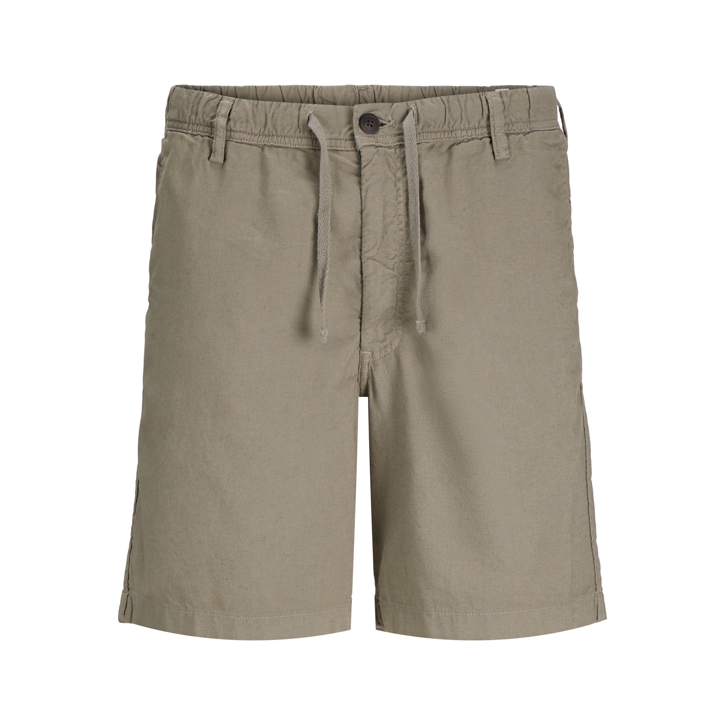 Jack And Jones  Junior Linen Chino Shorts - Dusty Olive - S