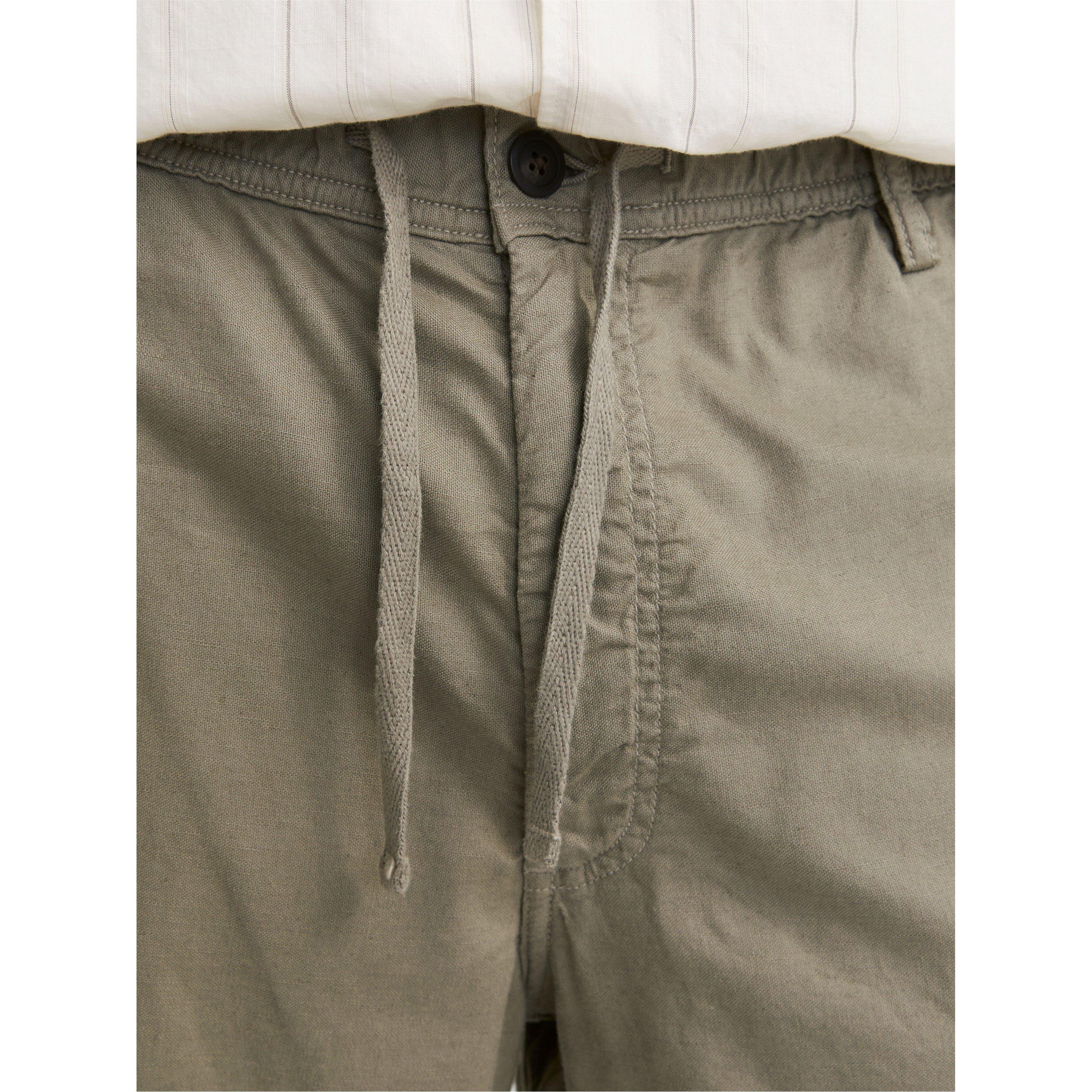 Oliveira Empoeirada - Jack and Jones - Men's Junior Linen Chino Shorts - 7