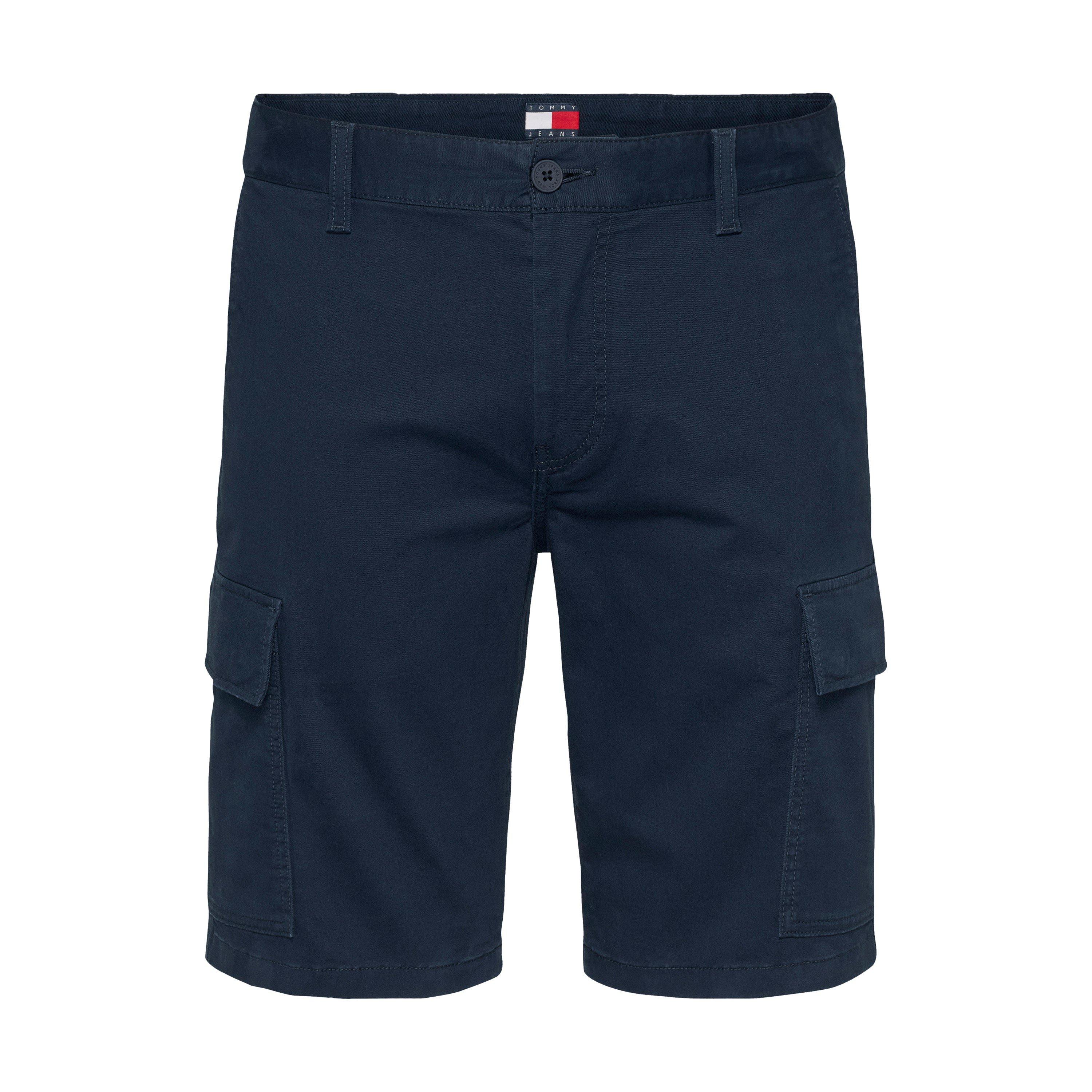 Dark Night Navy - Tommy Jeans - Men's Relaxed Fit Cargo Shorts - 1