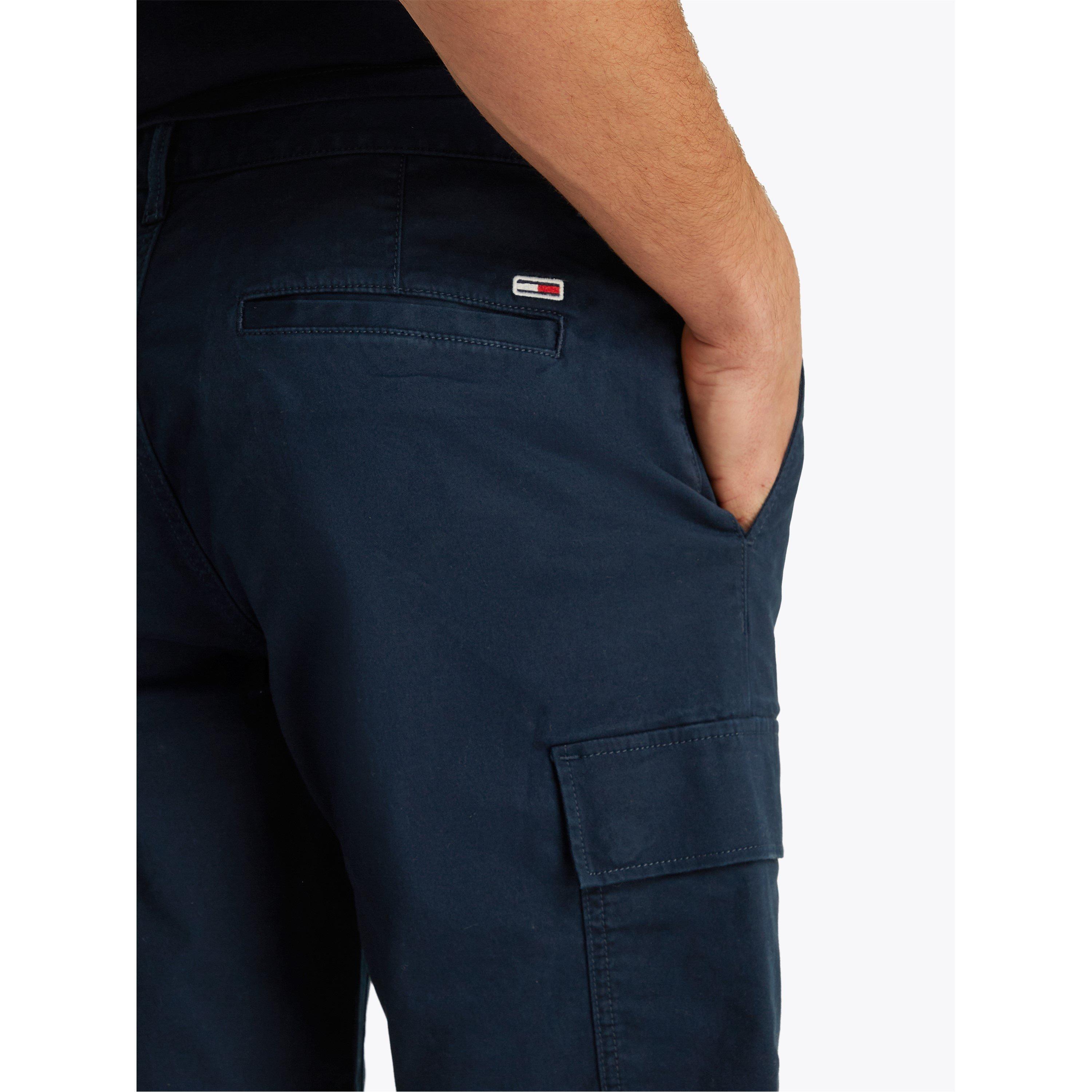 Nuit Noire Marine - Tommy Jeans - Men's Cargo Shorts - 5