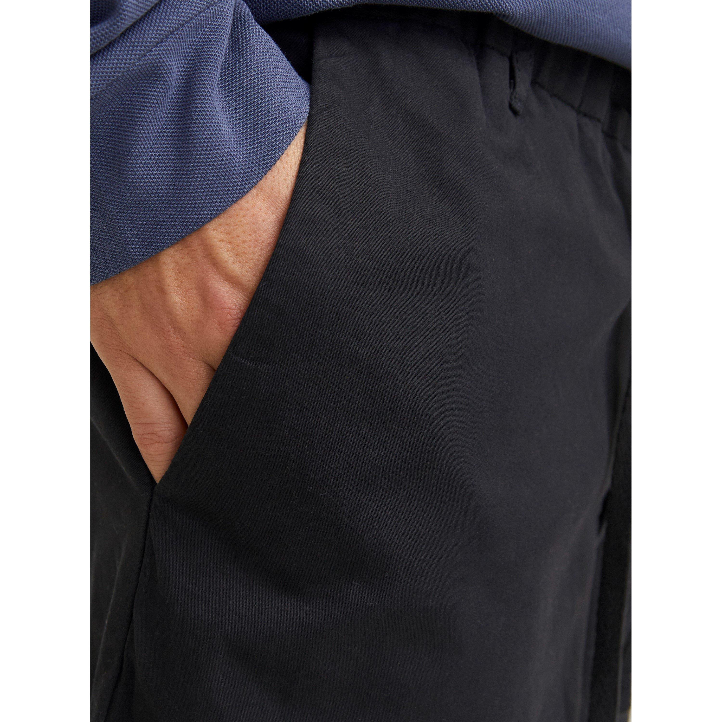 Black - Jack and Jones - Stretch Chino Shorts - 7