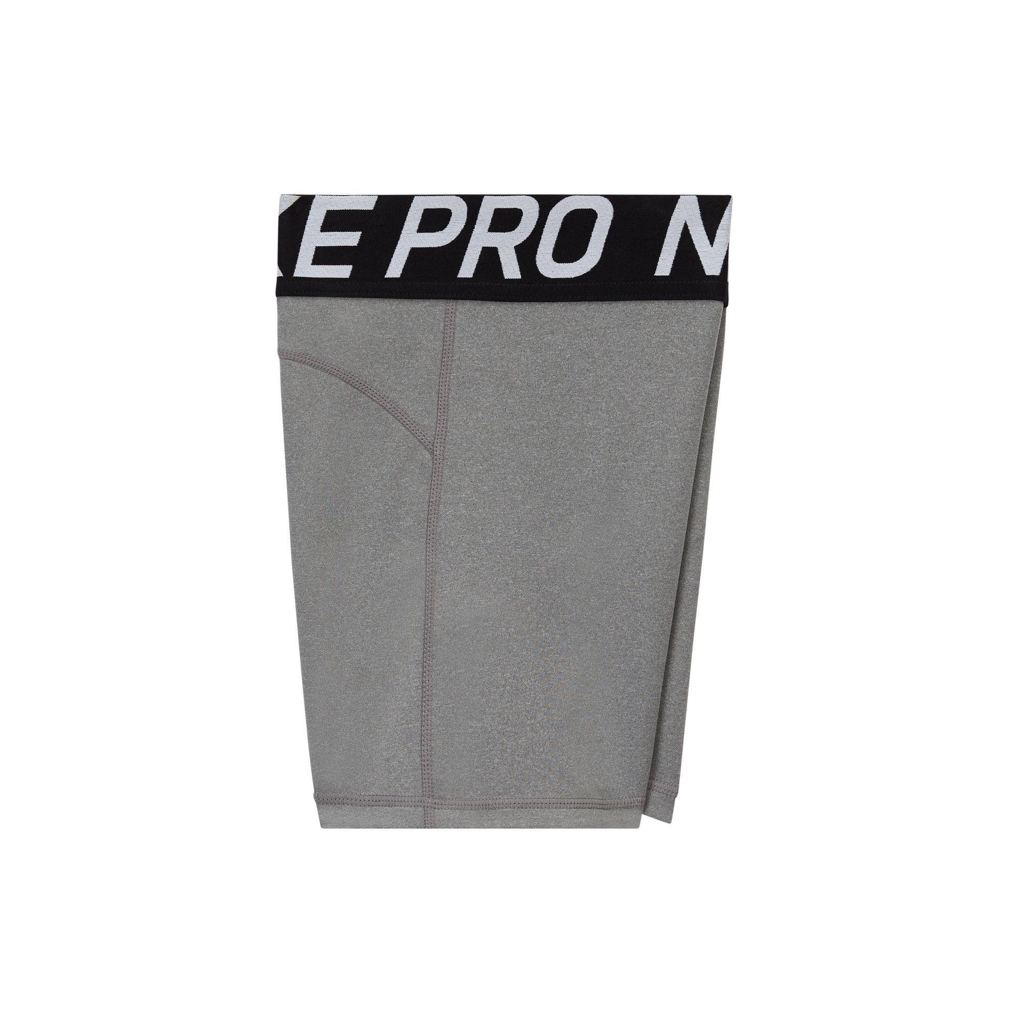 Grey Heather - Nike - Pro Shorts Junior Girls - 8
