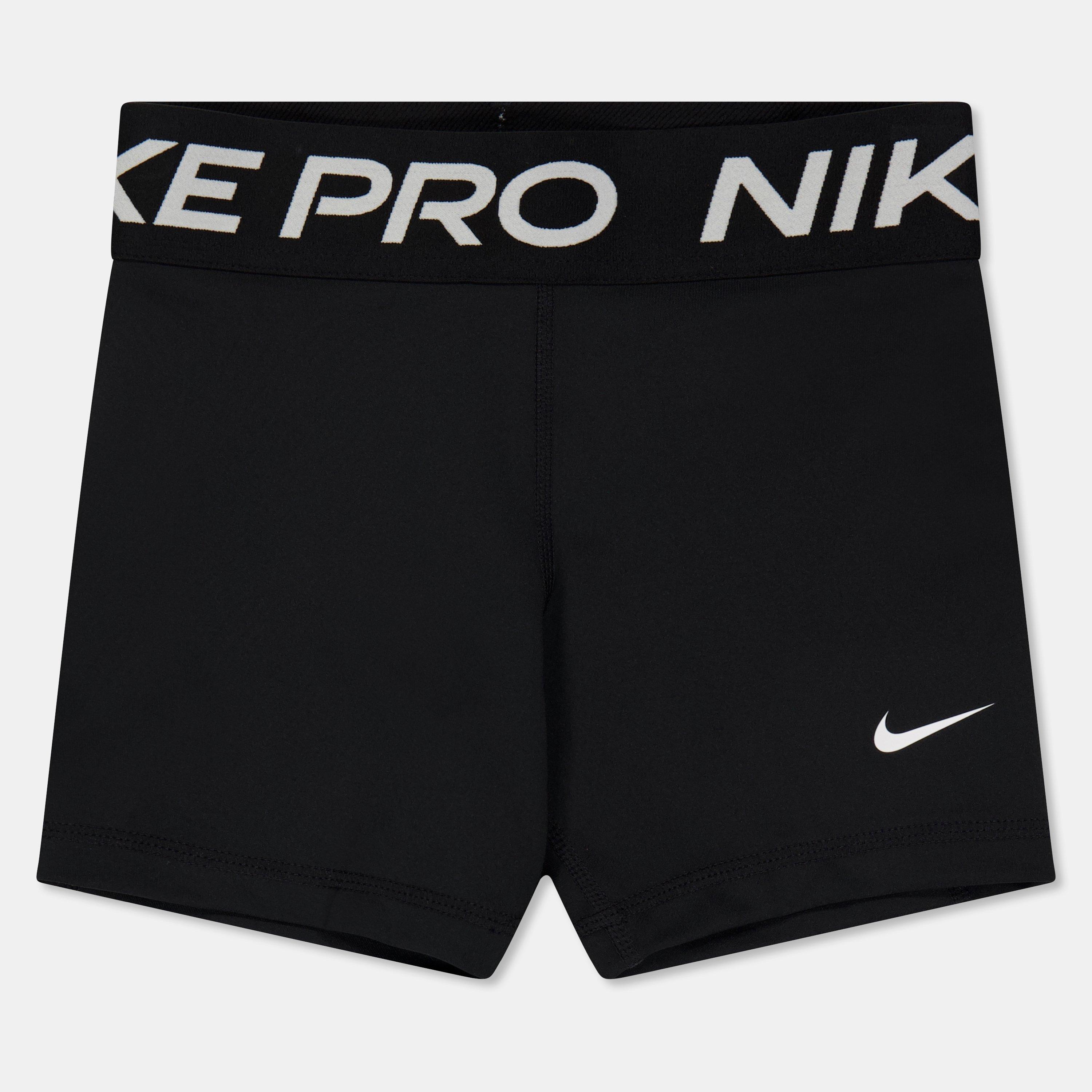 Black/White - Nike - Pro Shorts Junior Girls - 1