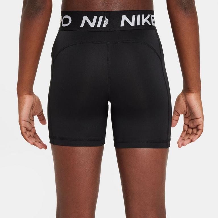 Noir/Blanc - Nike - Pro Shorts Junior Girls - 2