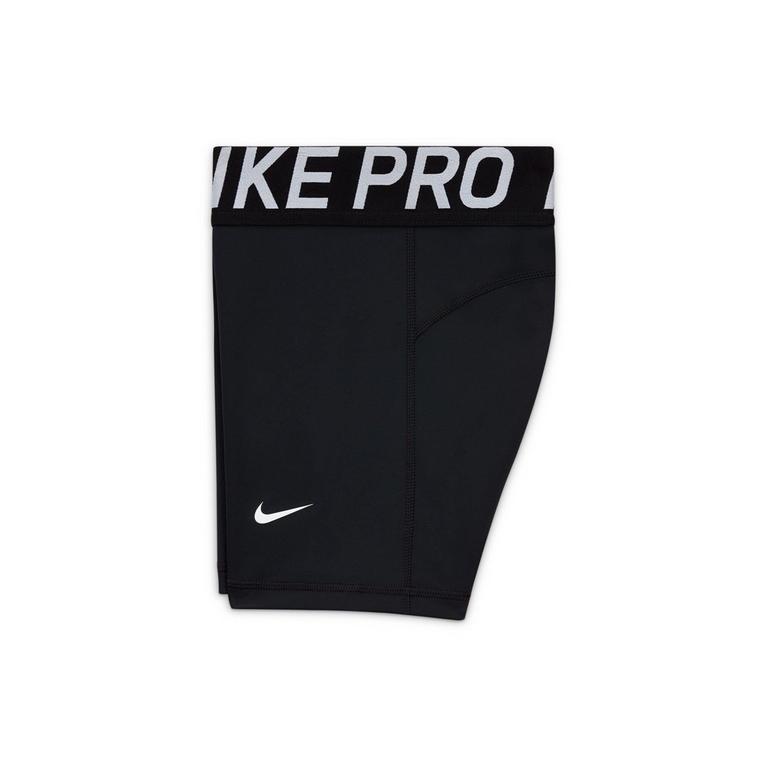 Noir/Blanc - Nike - Pro Shorts Junior Girls - 7