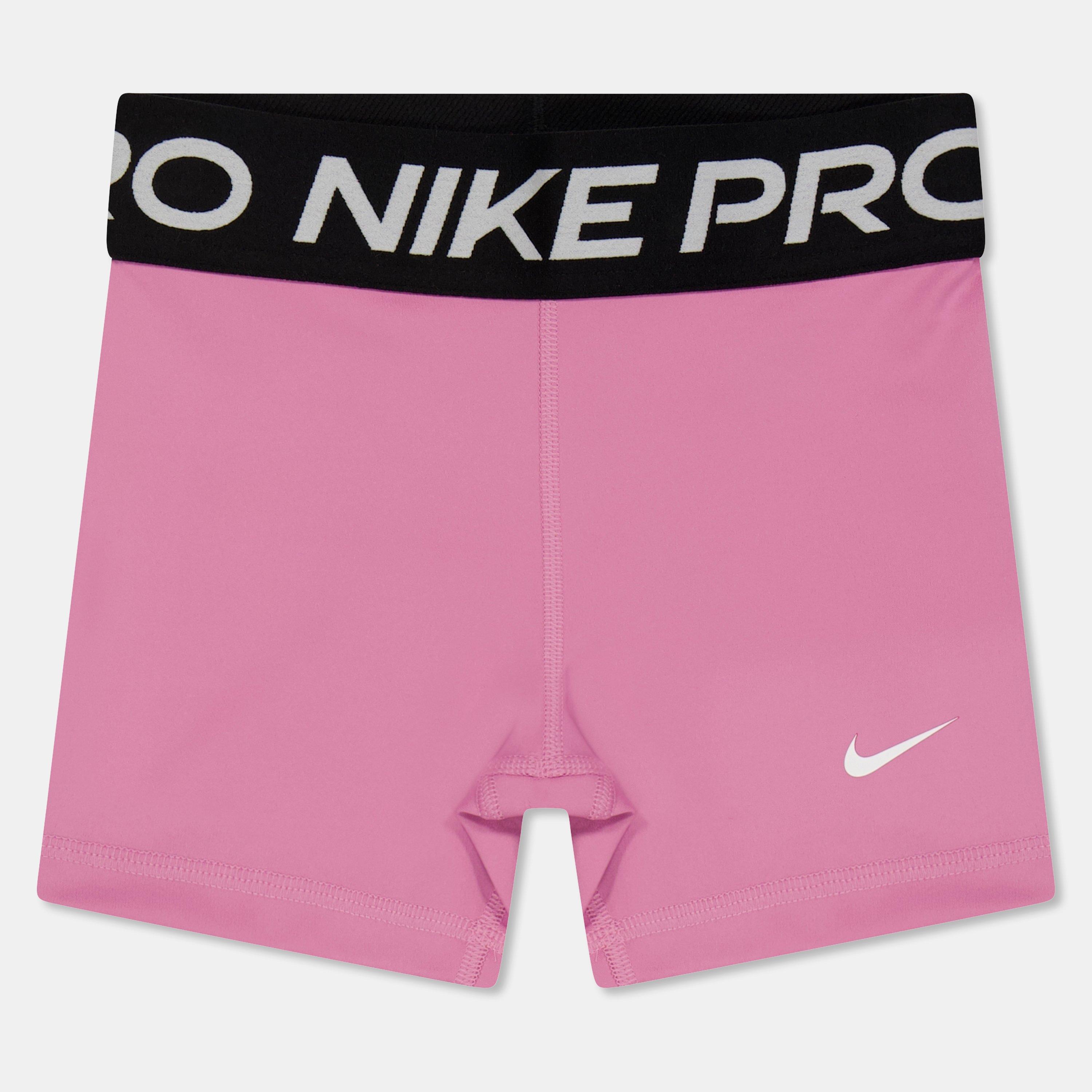 Nike Girls Pro Shorts Junior - Magic Flamingo - 11-12 (L)