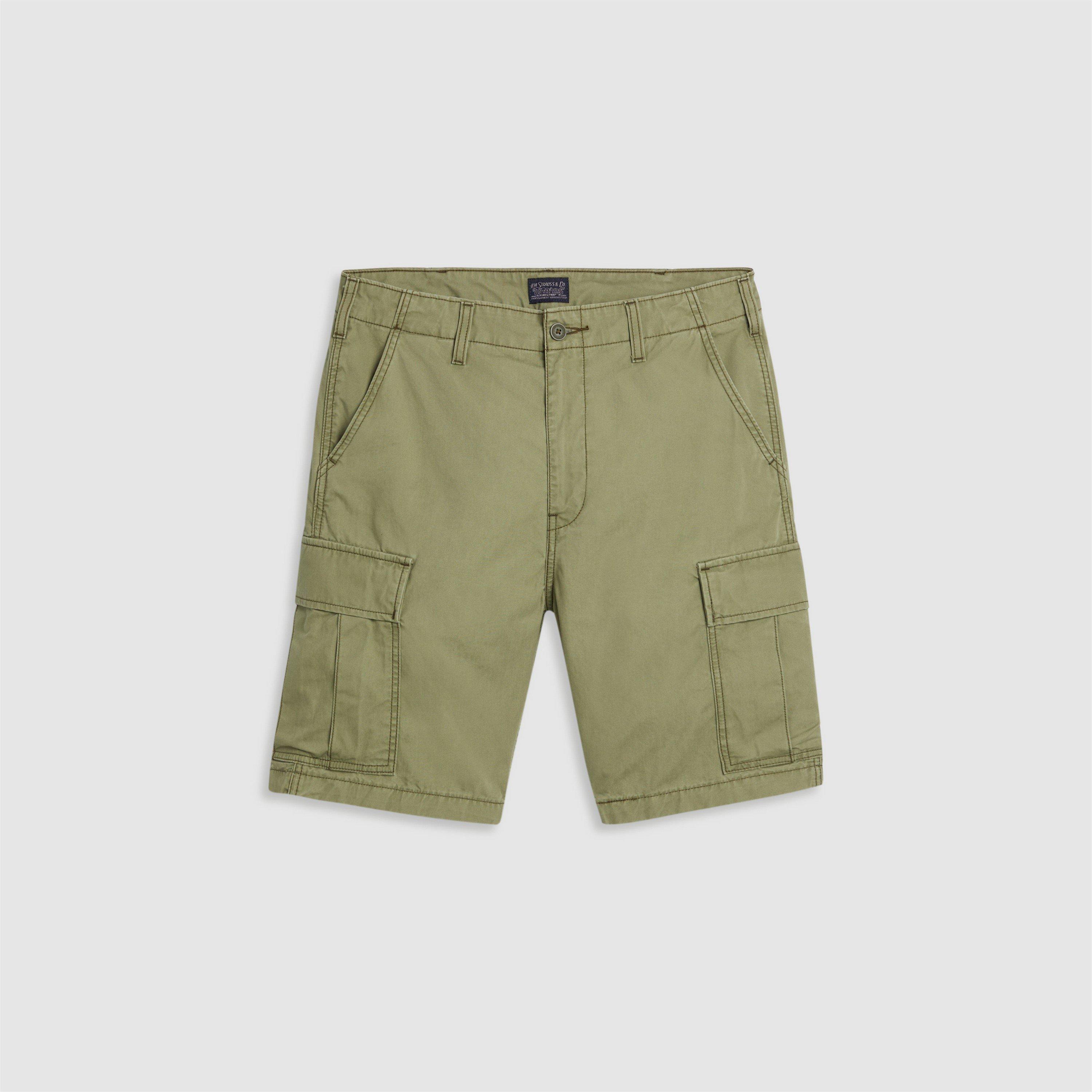 Levis Men's Carrier Meteorite Cargo Shorts - Green - 34W R