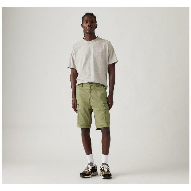 Green - Levis - Mens Carrier Meteorite Cargo Shorts - 2