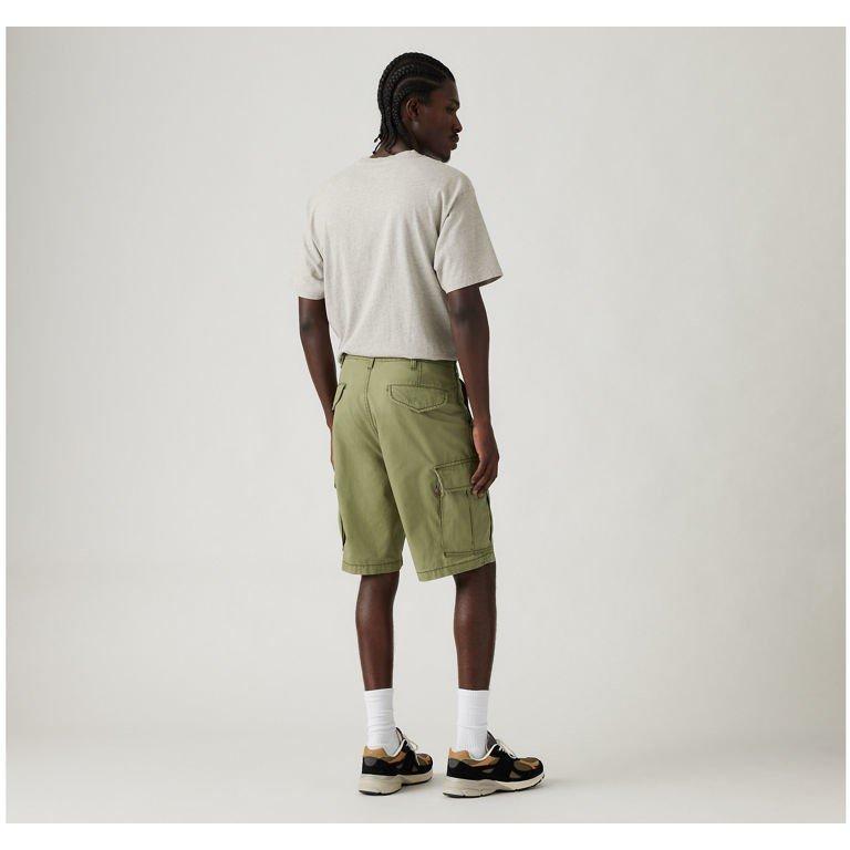 Green - Levis - Mens Carrier Meteorite Cargo Shorts - 3