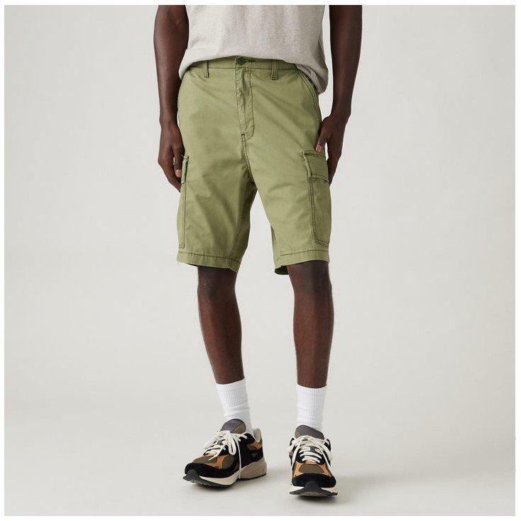 Green - Levis - Mens Carrier Meteorite Cargo Shorts - 4