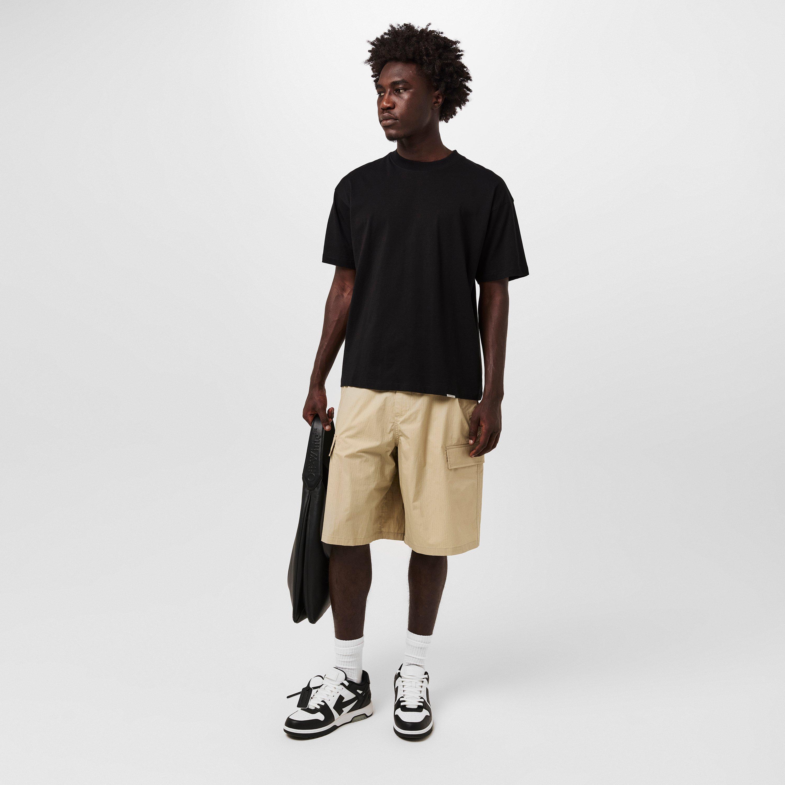 Neutrale - Off White - Men's Bkle Cargo Shorts - 6