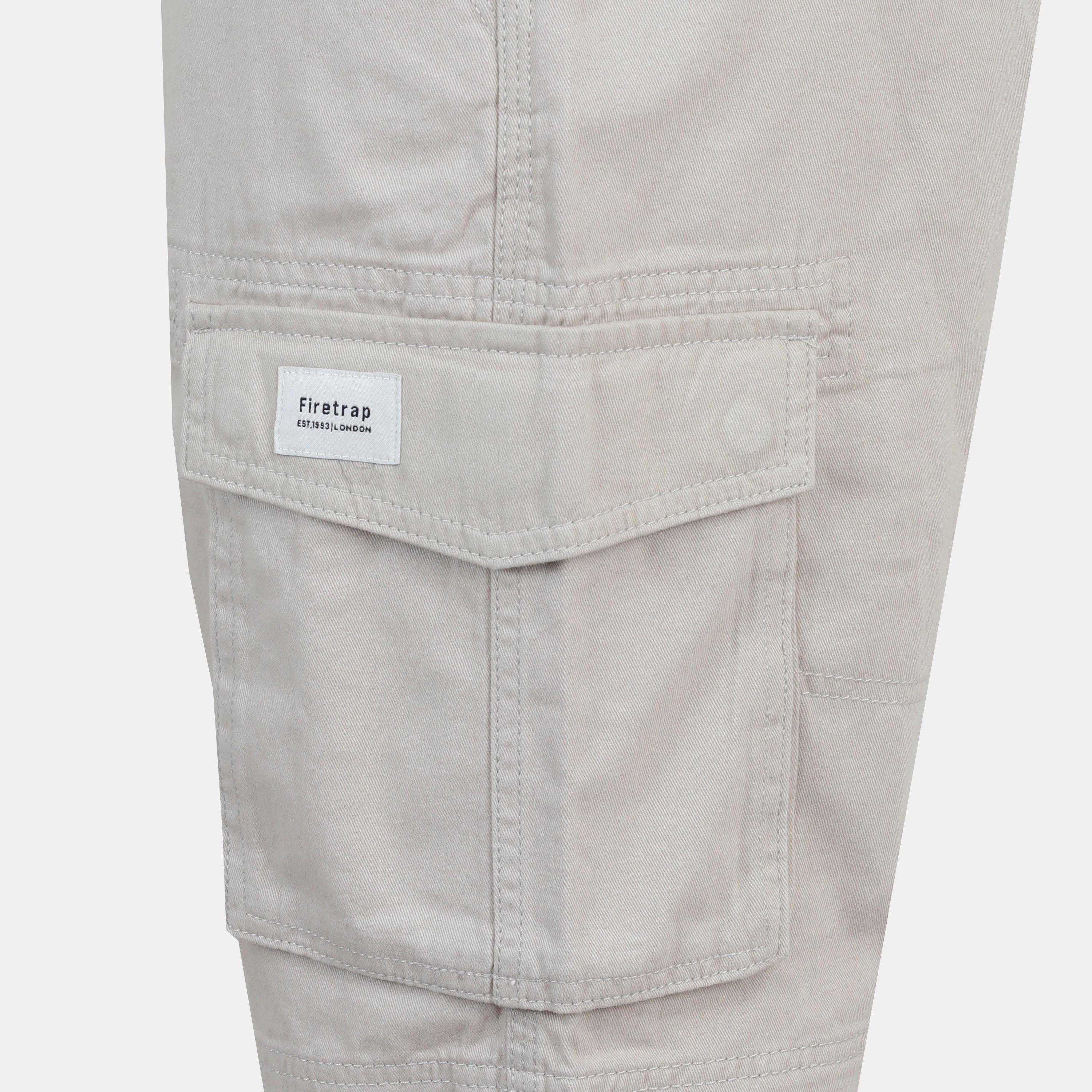 Cream - Firetrap - Cargo Shorts - 5