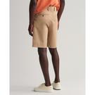 Caqui Oscuro 248 - Gant - Hallden Slim Fit Twill Shorts - 3