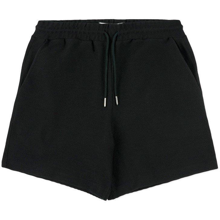 Black 001 - Prevu - Ottoman Shorts - 1