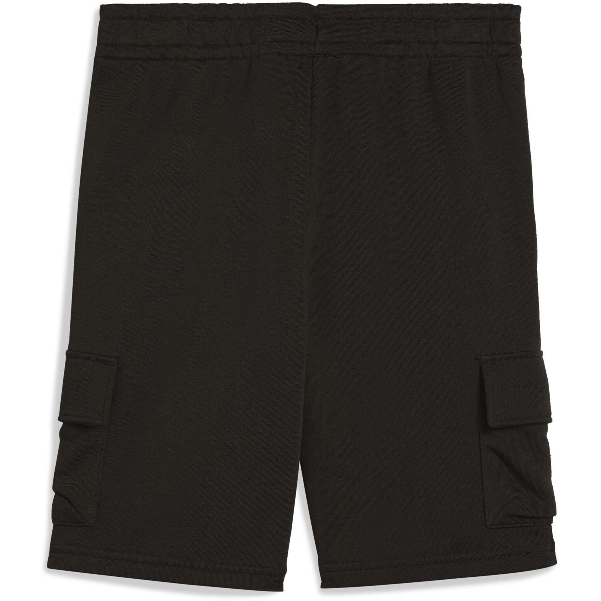Crna - Puma - Fleece Jogger Shorts - 2