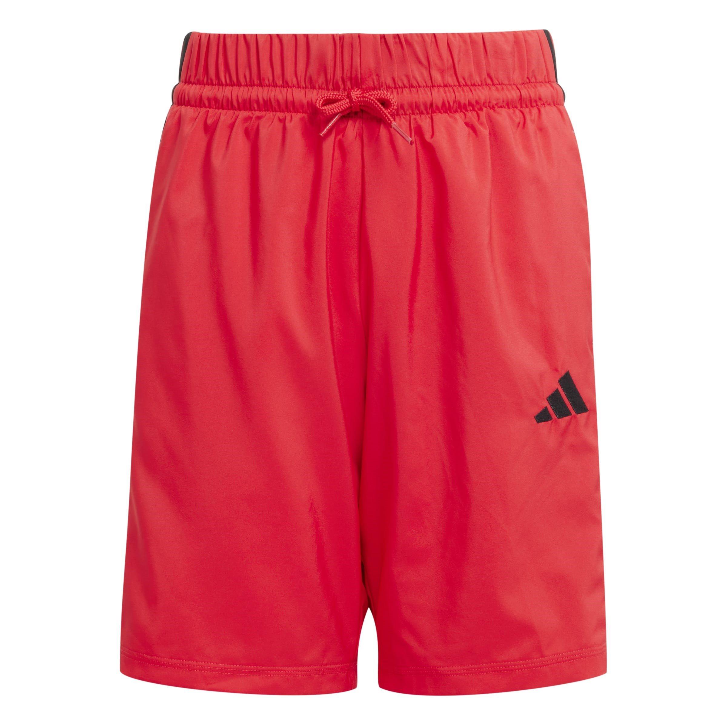 Adidas Boys Essential Woven Shorts Juniors - Red/Black - 7-8 Years