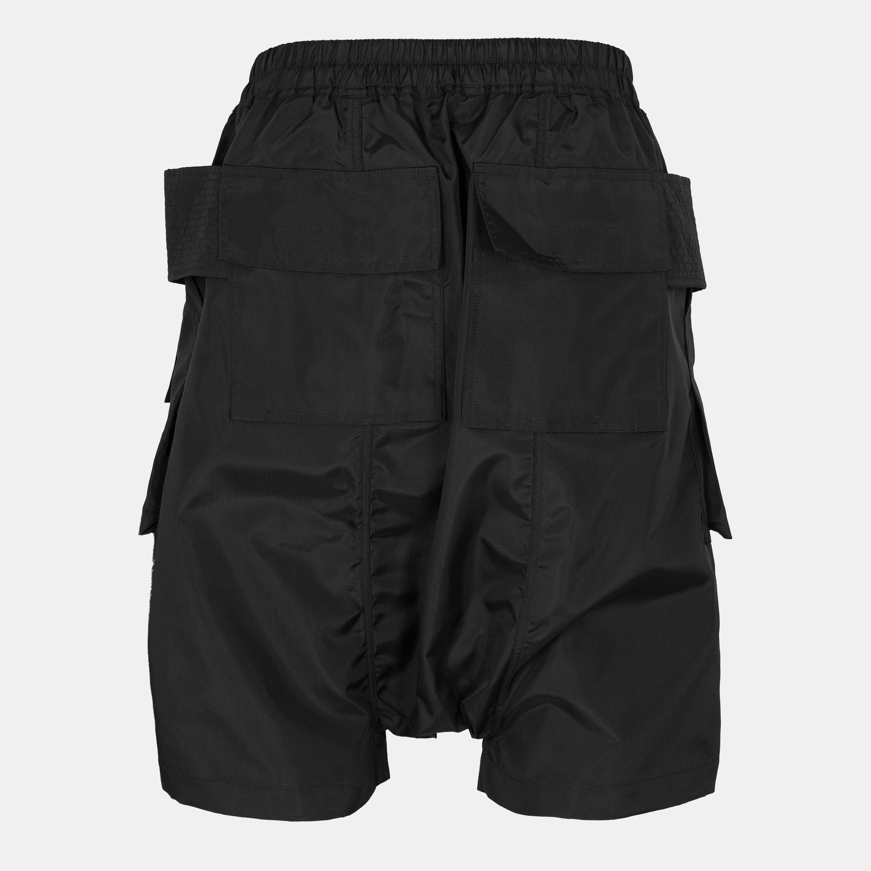 Black 09 - Rick Owens Drkshdw - Men's Relaxed Cargo Shorts - 2