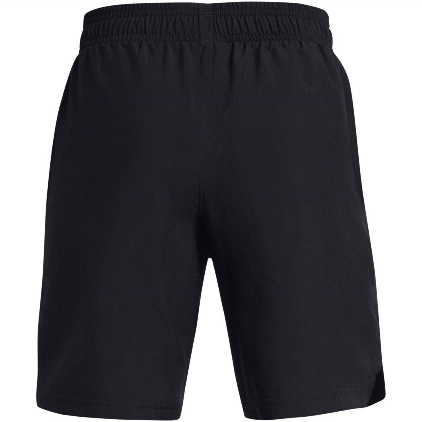 Black - Under Armour - UA Tech™ Woven Wordmark Shorts Boys - 3