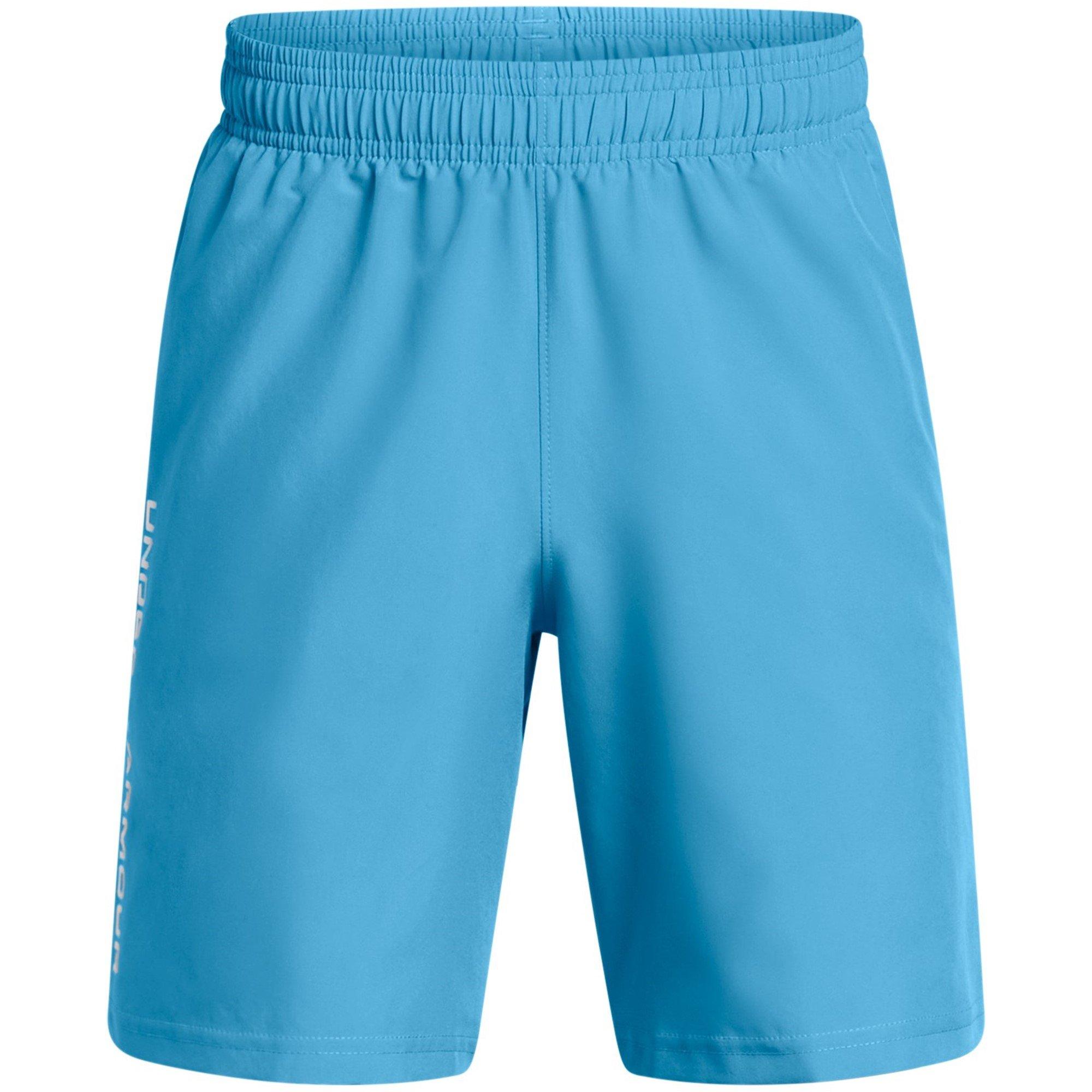 Under Armour Boys Ua Tech™ Woven Wordmark Shorts ' - Ether Blue - 7-8 (S)
