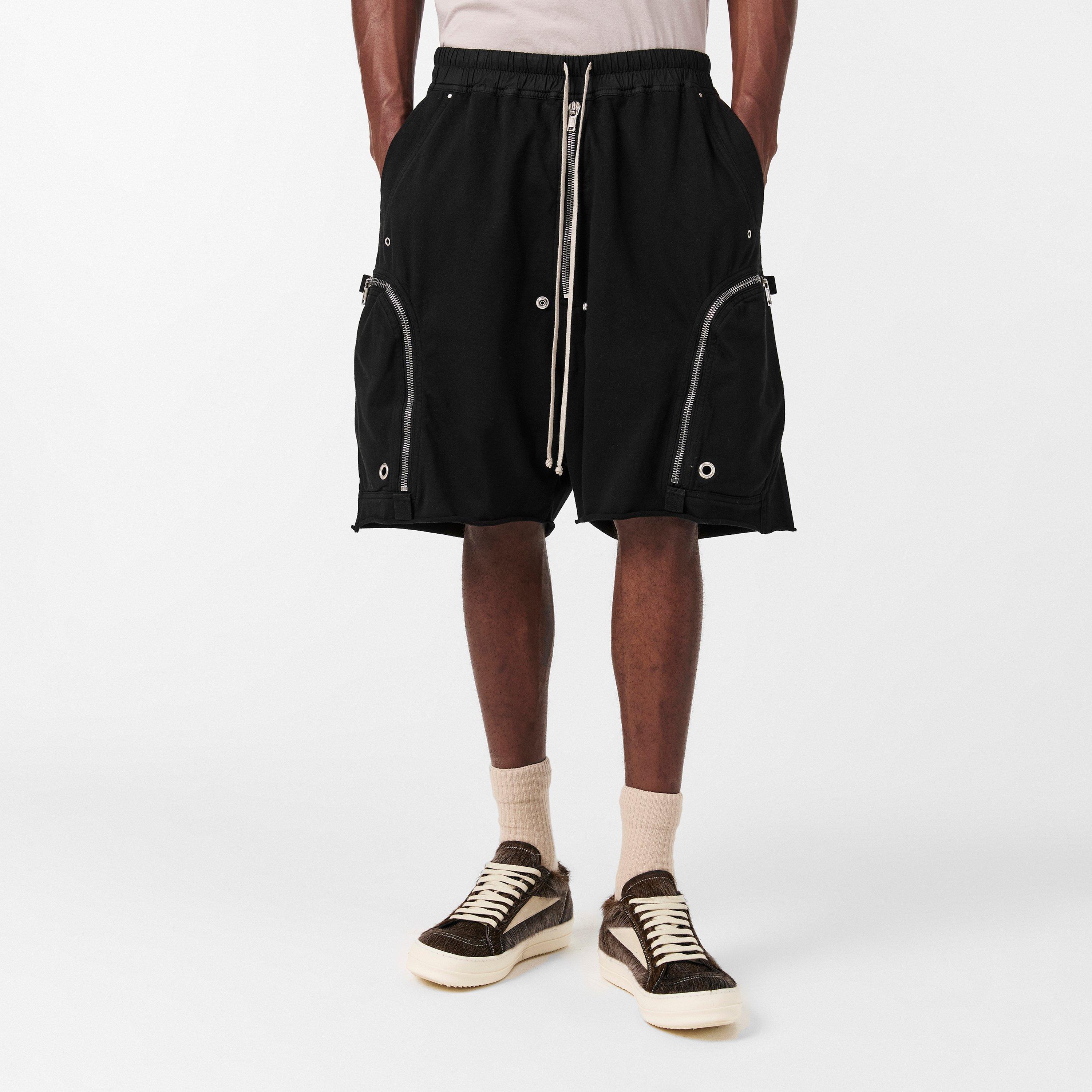 Black 09 - Rick Owens Drkshdw - Men's Cargo Shorts - 3