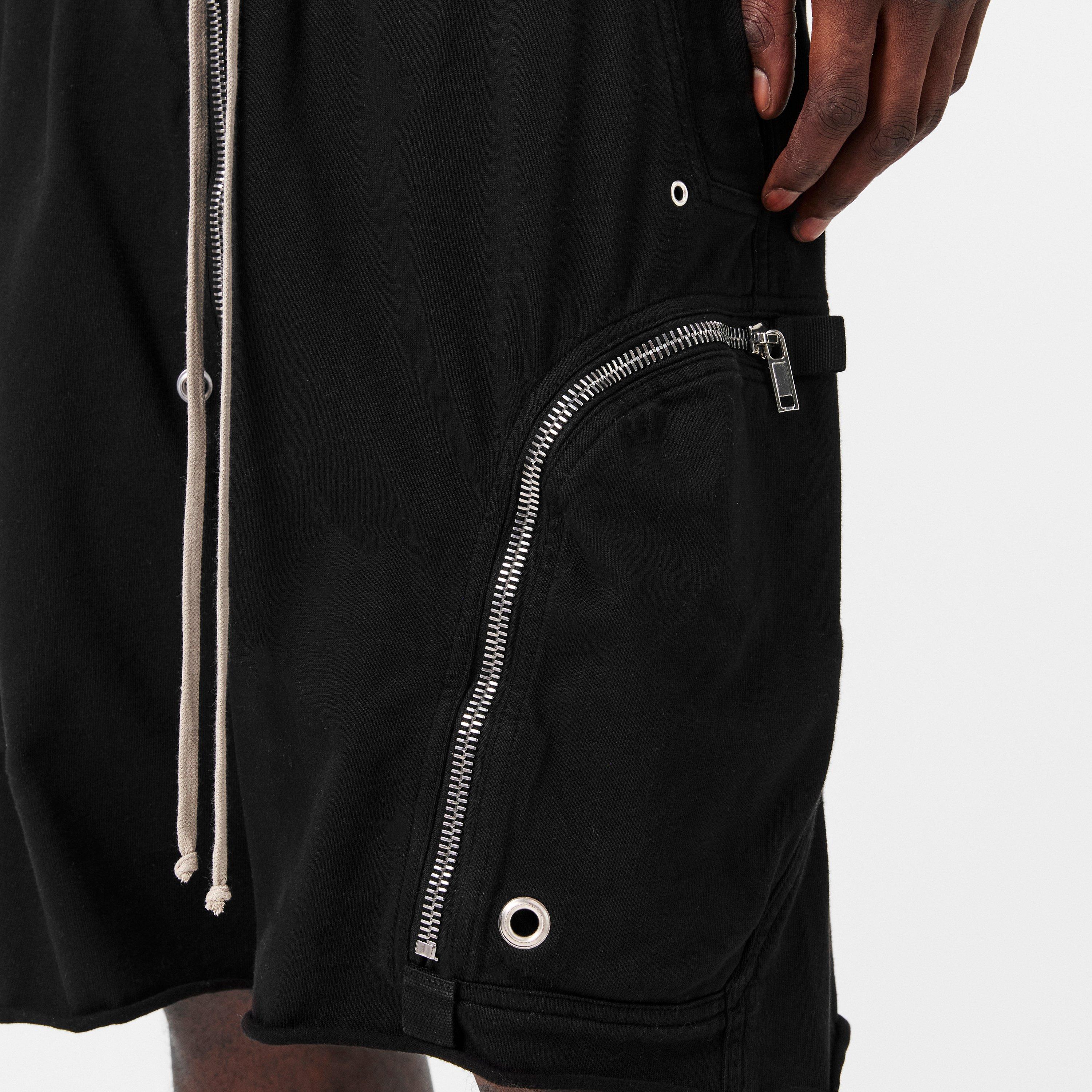 Black 09 - Rick Owens Drkshdw - Men's Cargo Shorts - 5