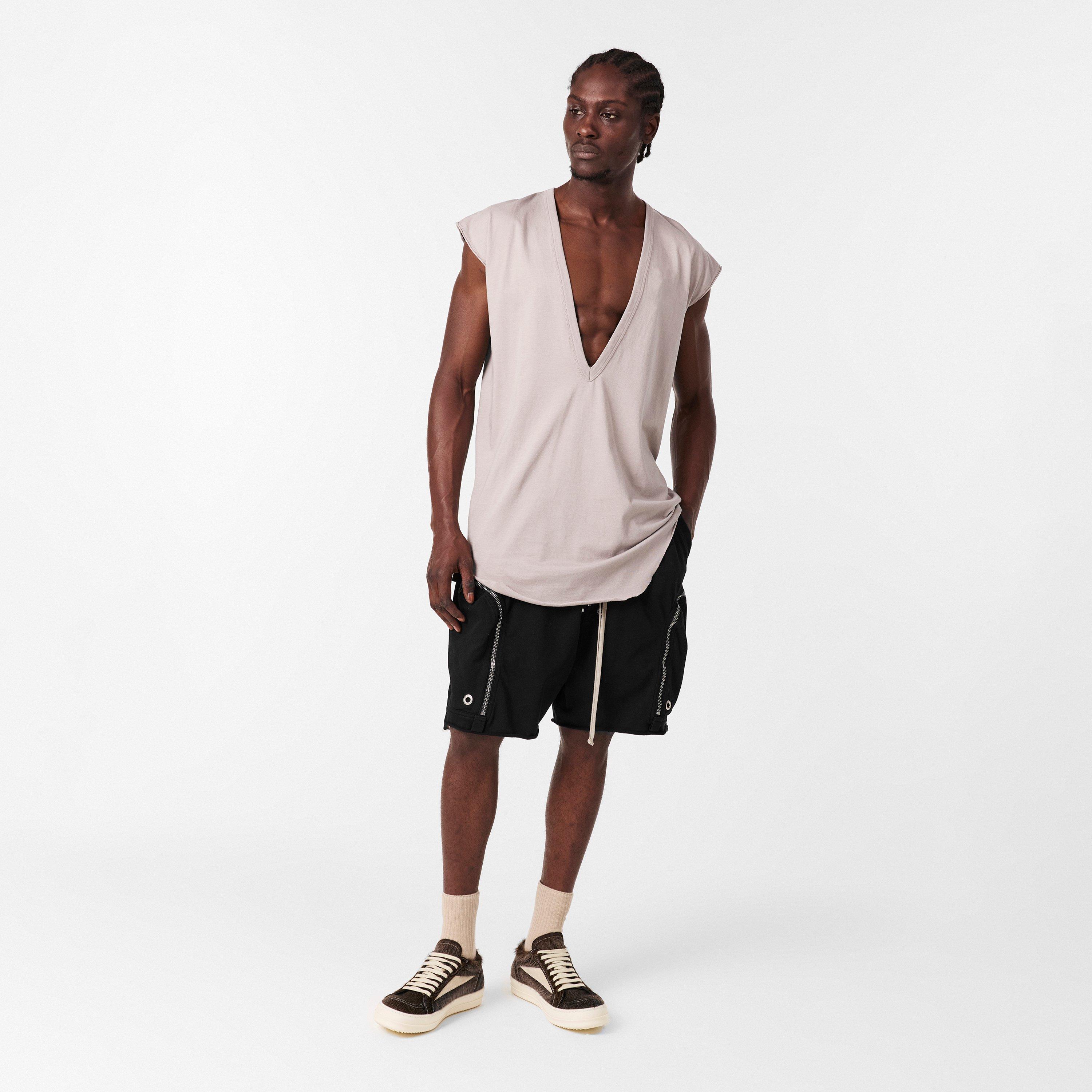 Black 09 - Rick Owens Drkshdw - Men's Cargo Shorts - 6