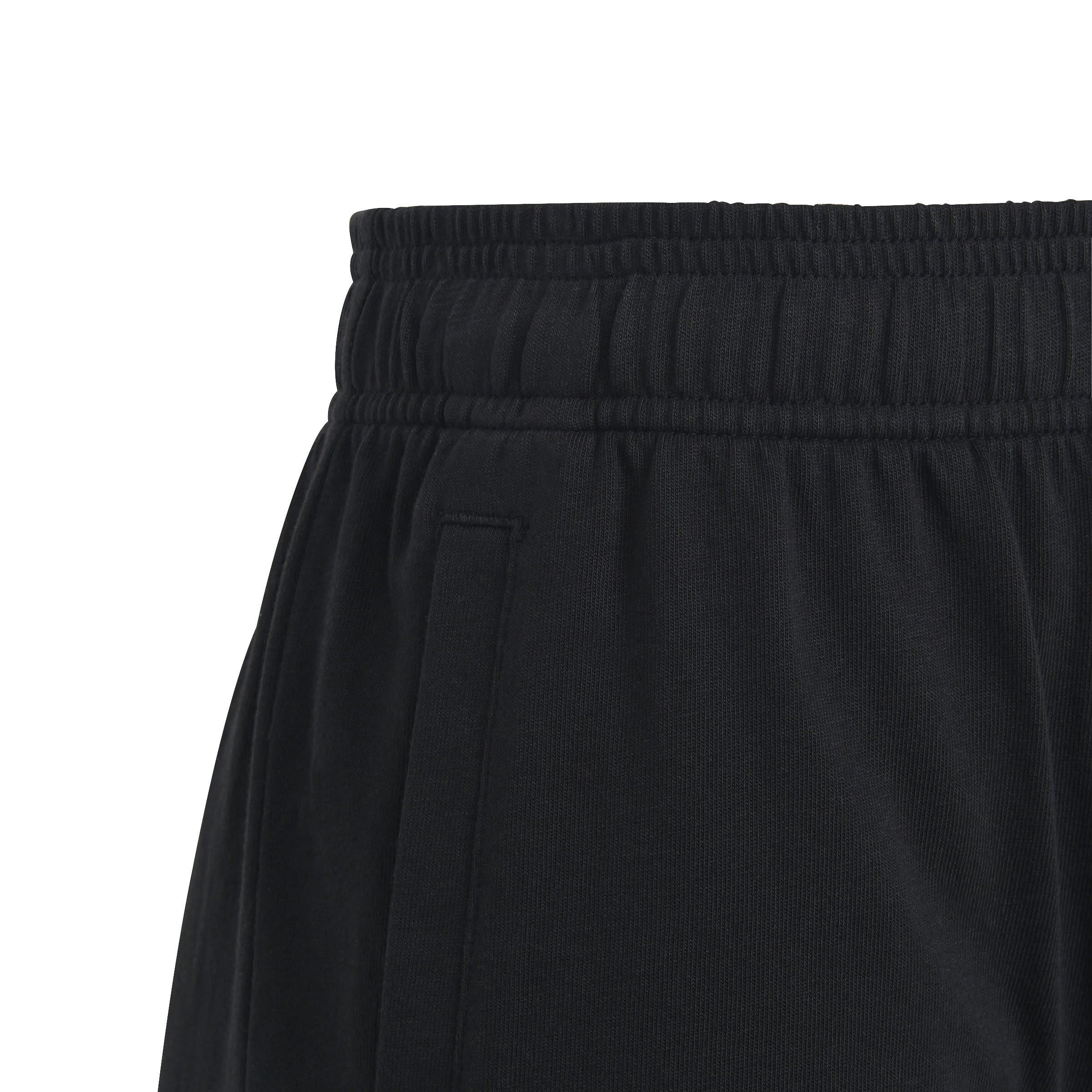 Sort/Hvid - adidas - Essentials Big Logo Cotton Shorts Juniors - 5