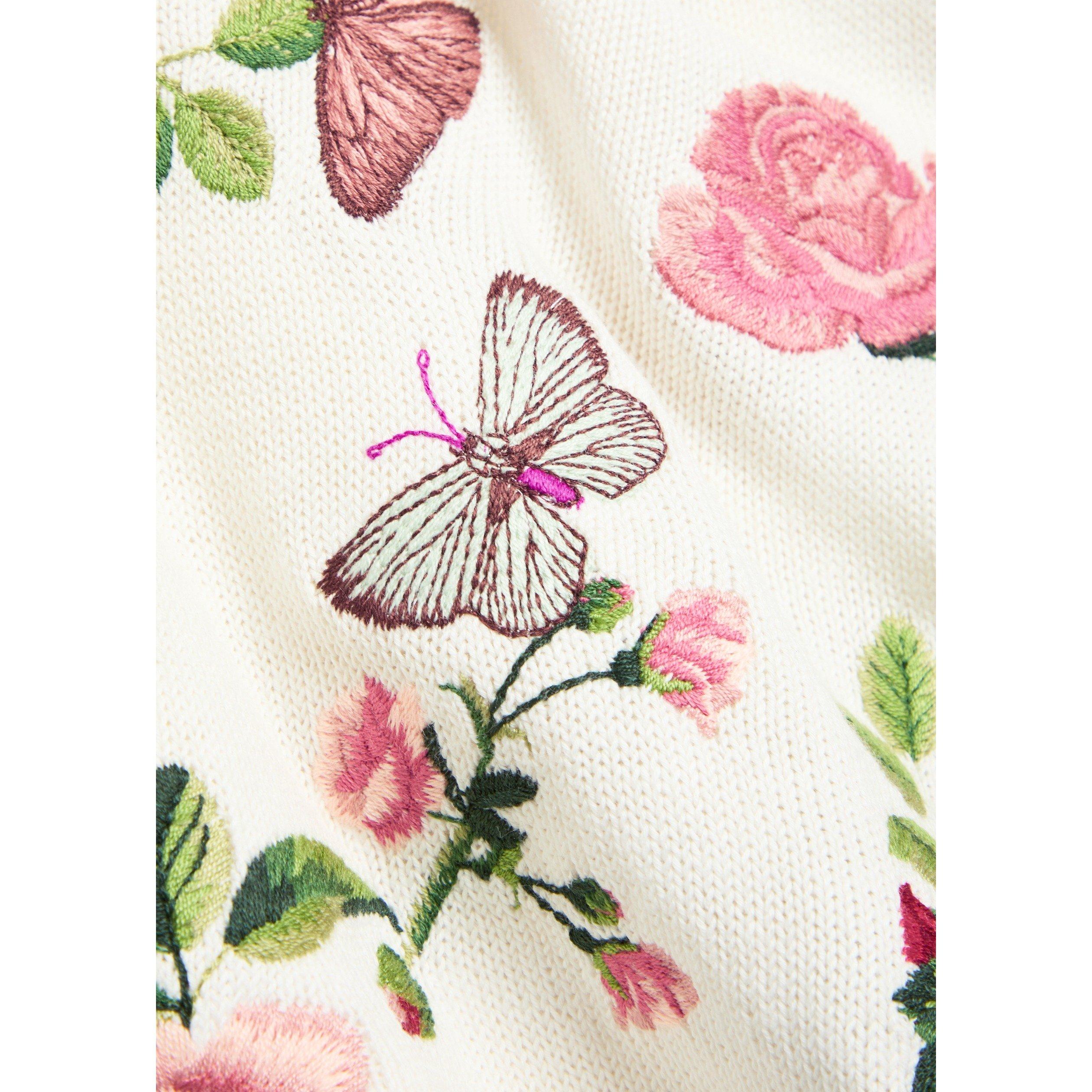 WHITE AND OTHER - Alice And Olivia - Women's Reva Embroidered Cotton Slim-Fit Vest - 4
