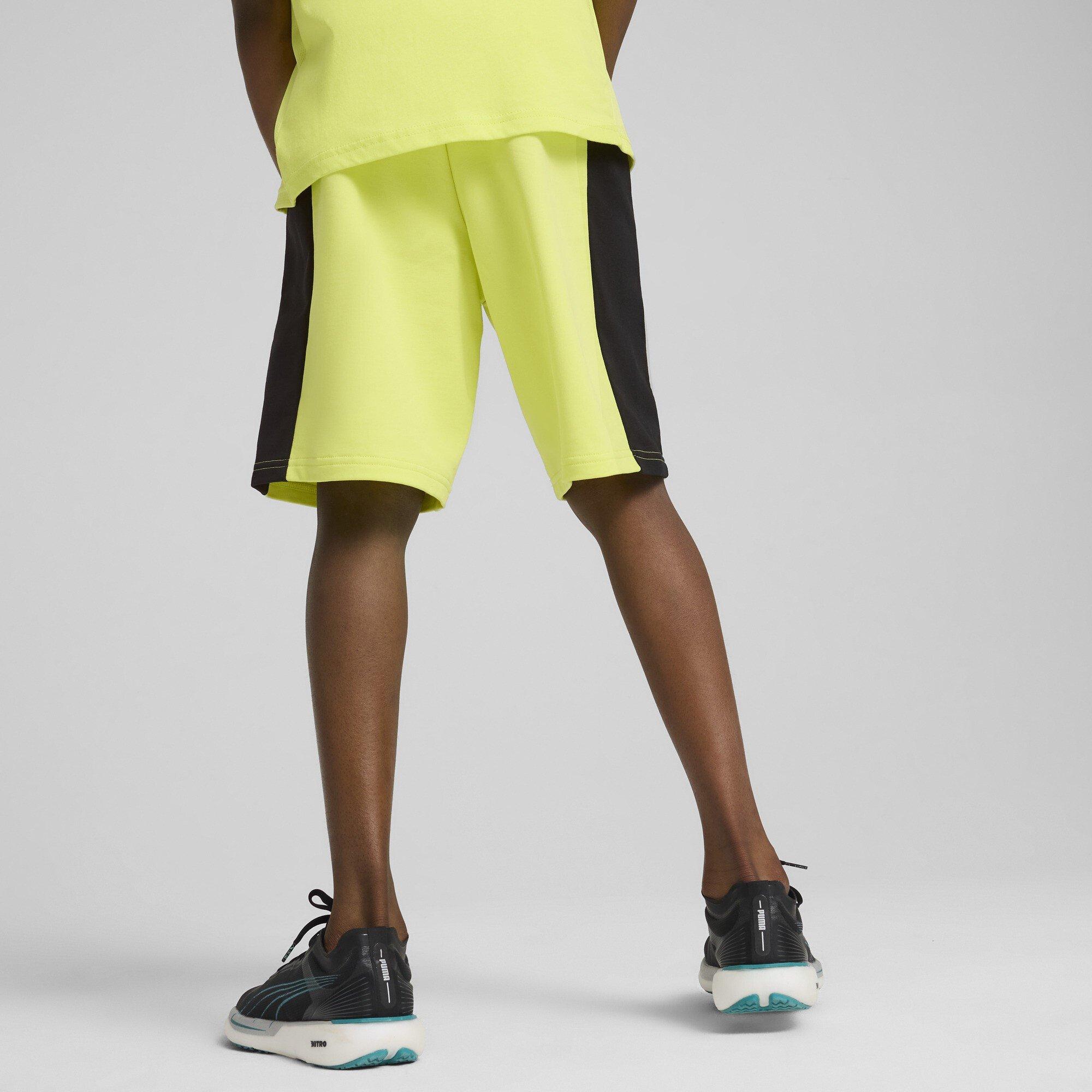 Lemon Sherbe - Puma - Kids' Fleece Jogger Shorts - 3