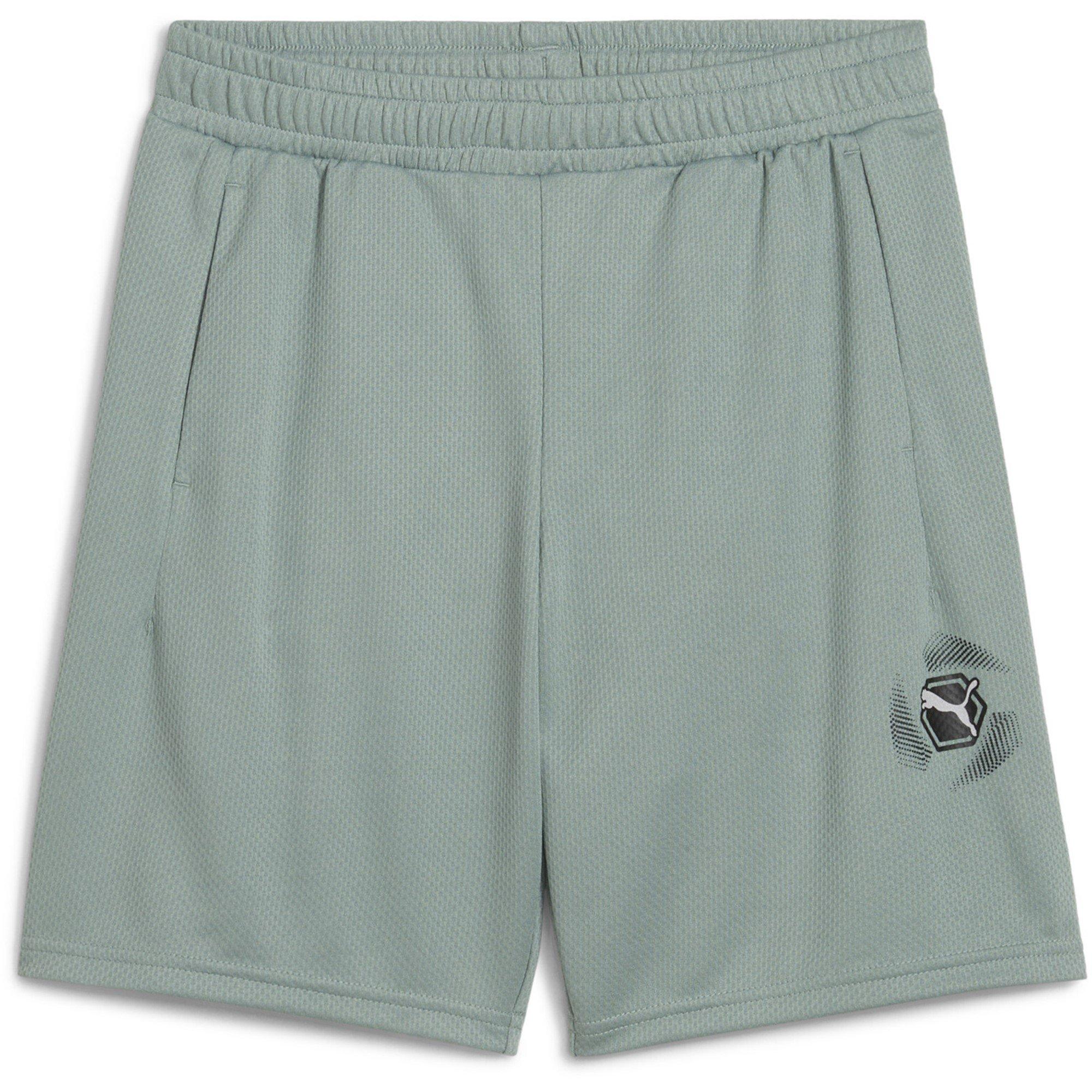 Unisex Kids' Active Sports Graphic Performance Gym Shorts