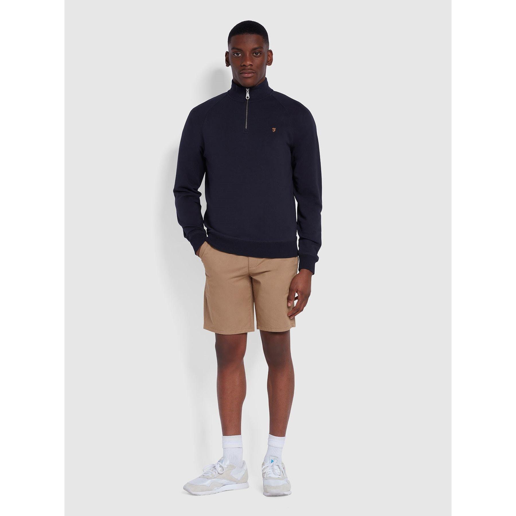 Beige - Farah - Farah Hawk Twill Chino Shorts - 2