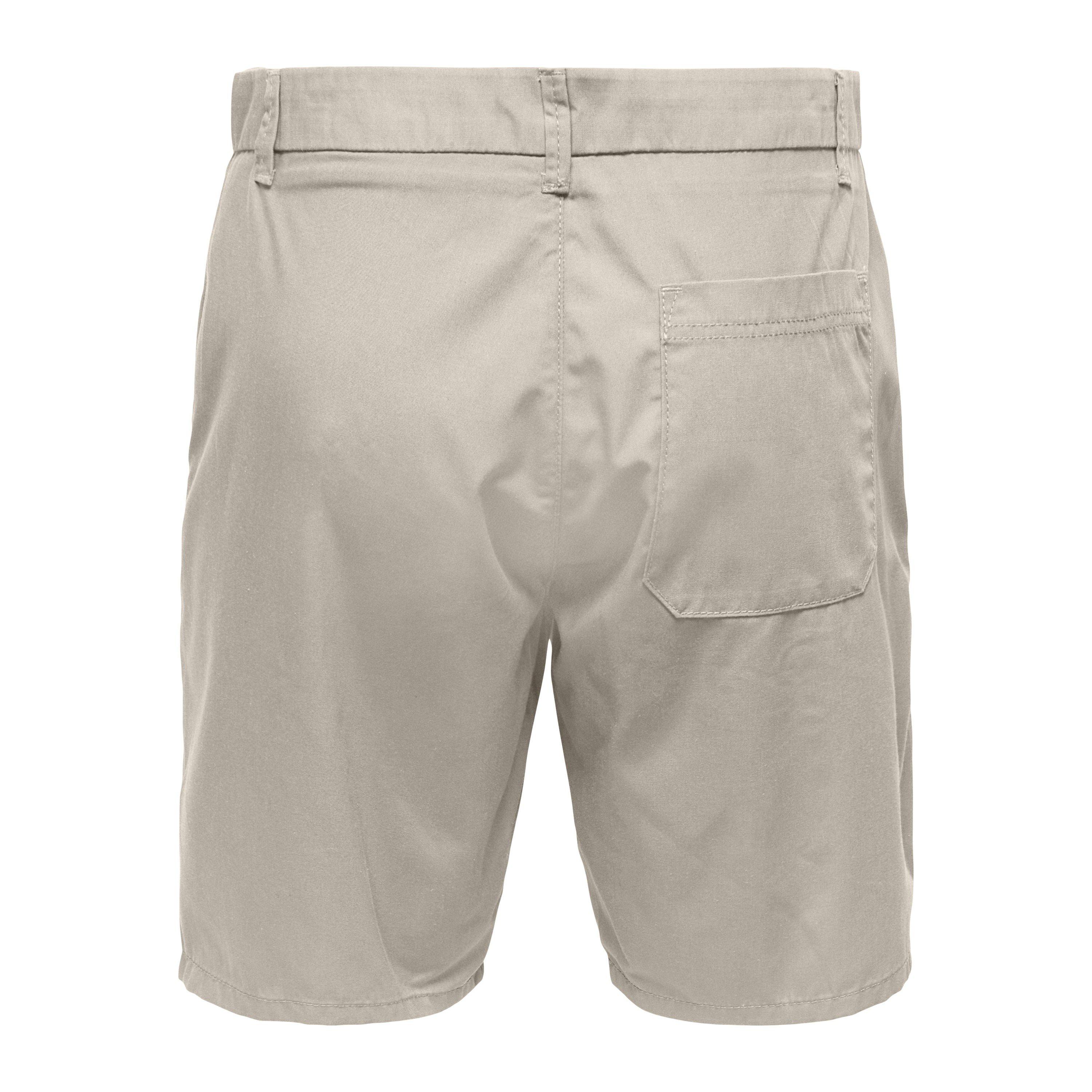 Silbernes Futter - Only and Sons - Men's Chino Shorts - 2