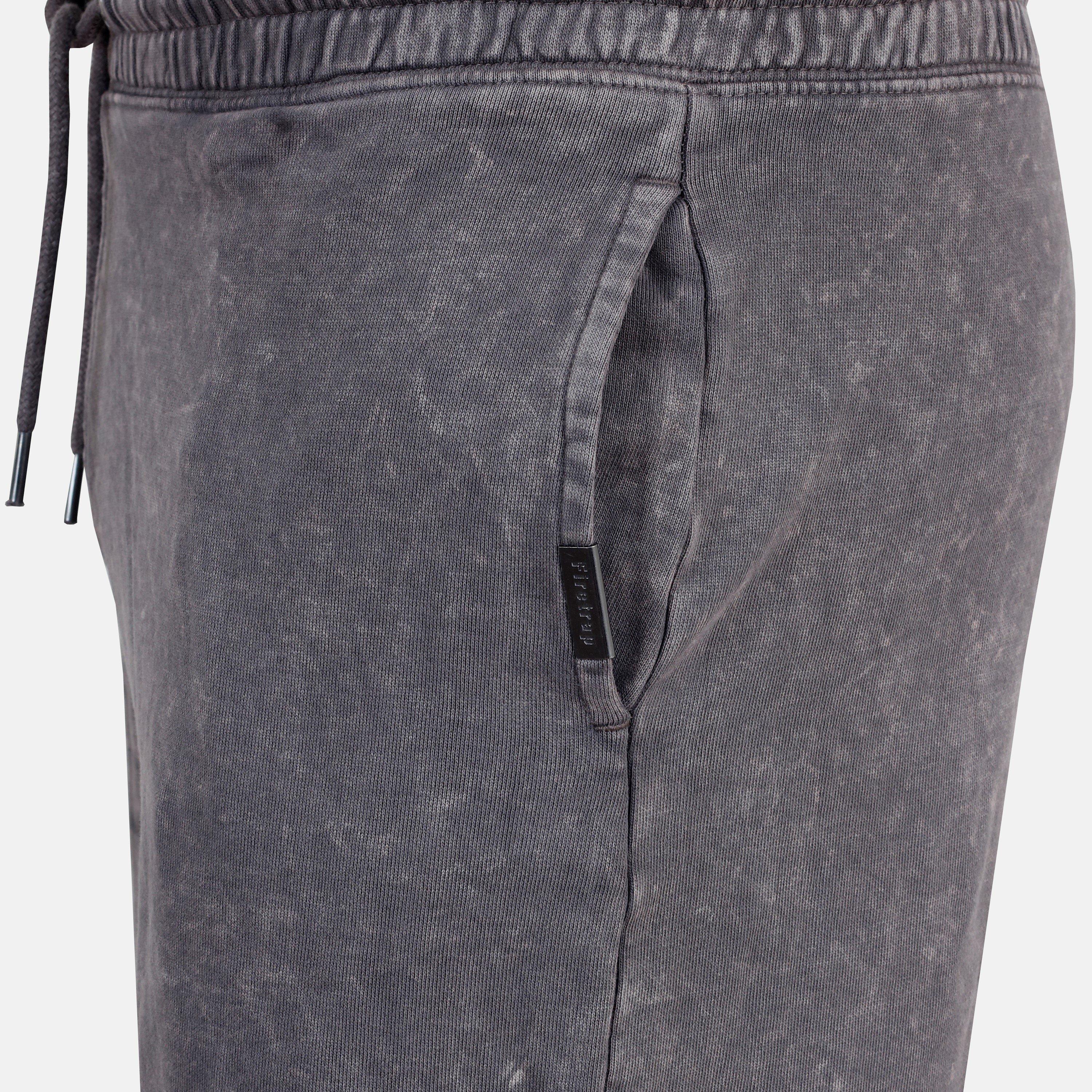 Charcoal - Firetrap - Cherub Fleece Jogger Shorts - 3