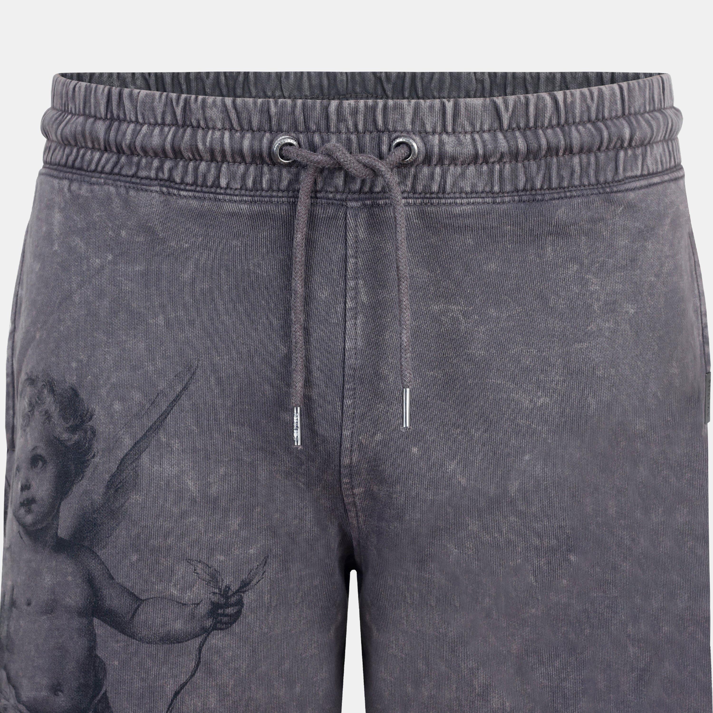 Charcoal - Firetrap - Cherub Fleece Jogger Shorts - 5