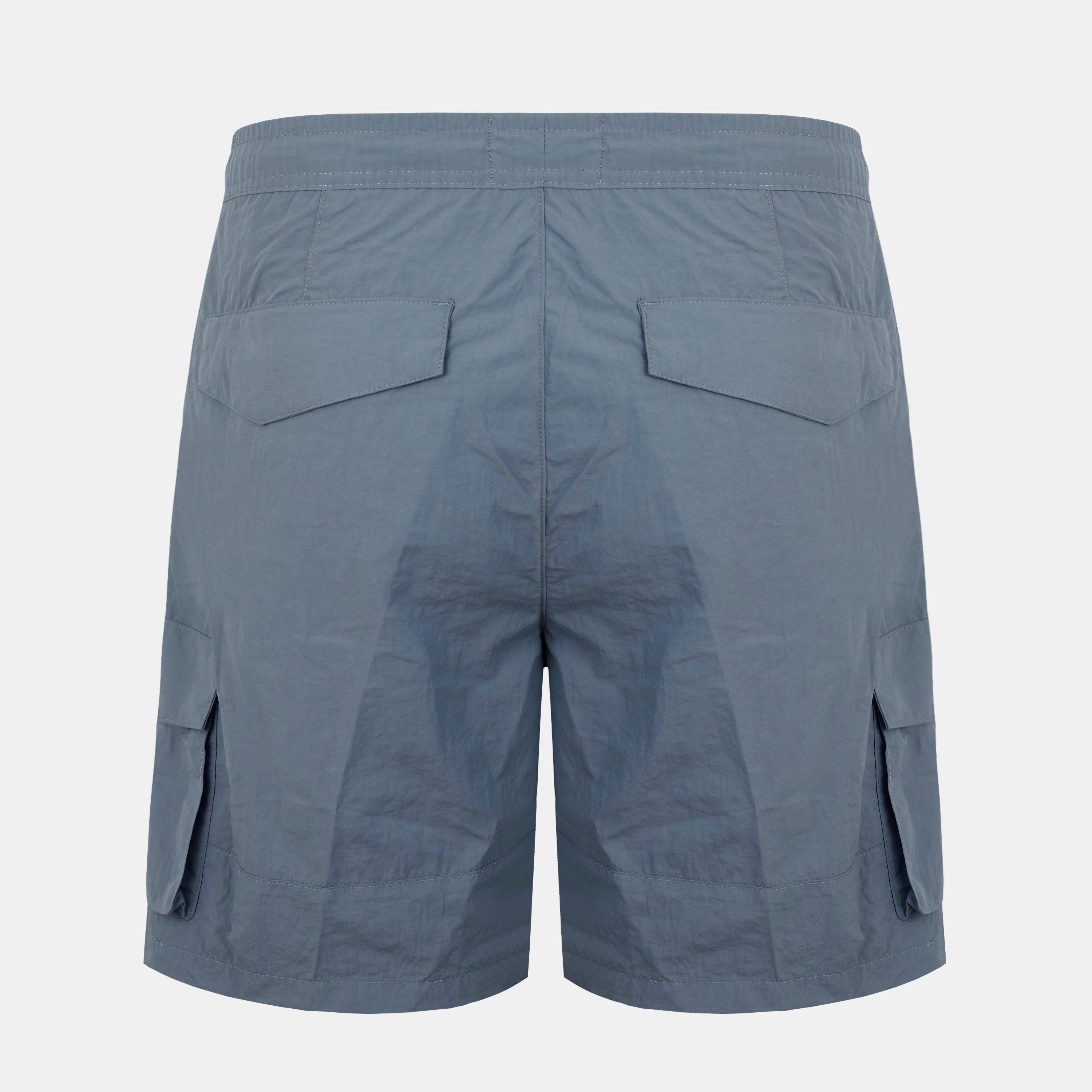 Grau - Firetrap - Men's Navy Cargo Shorts - 2