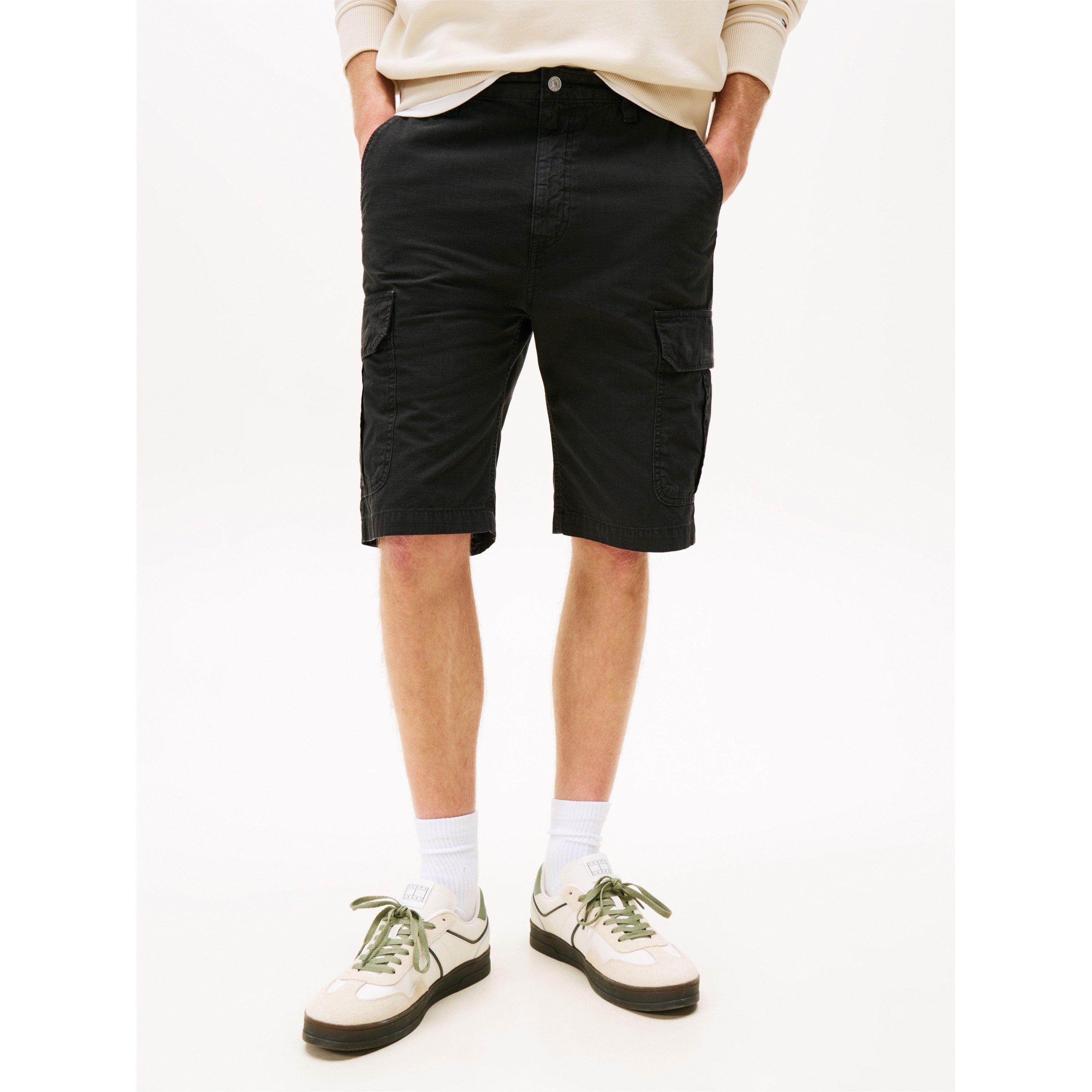 Black - Tommy Jeans - Men's TJ Otis Cargo Shorts - 2