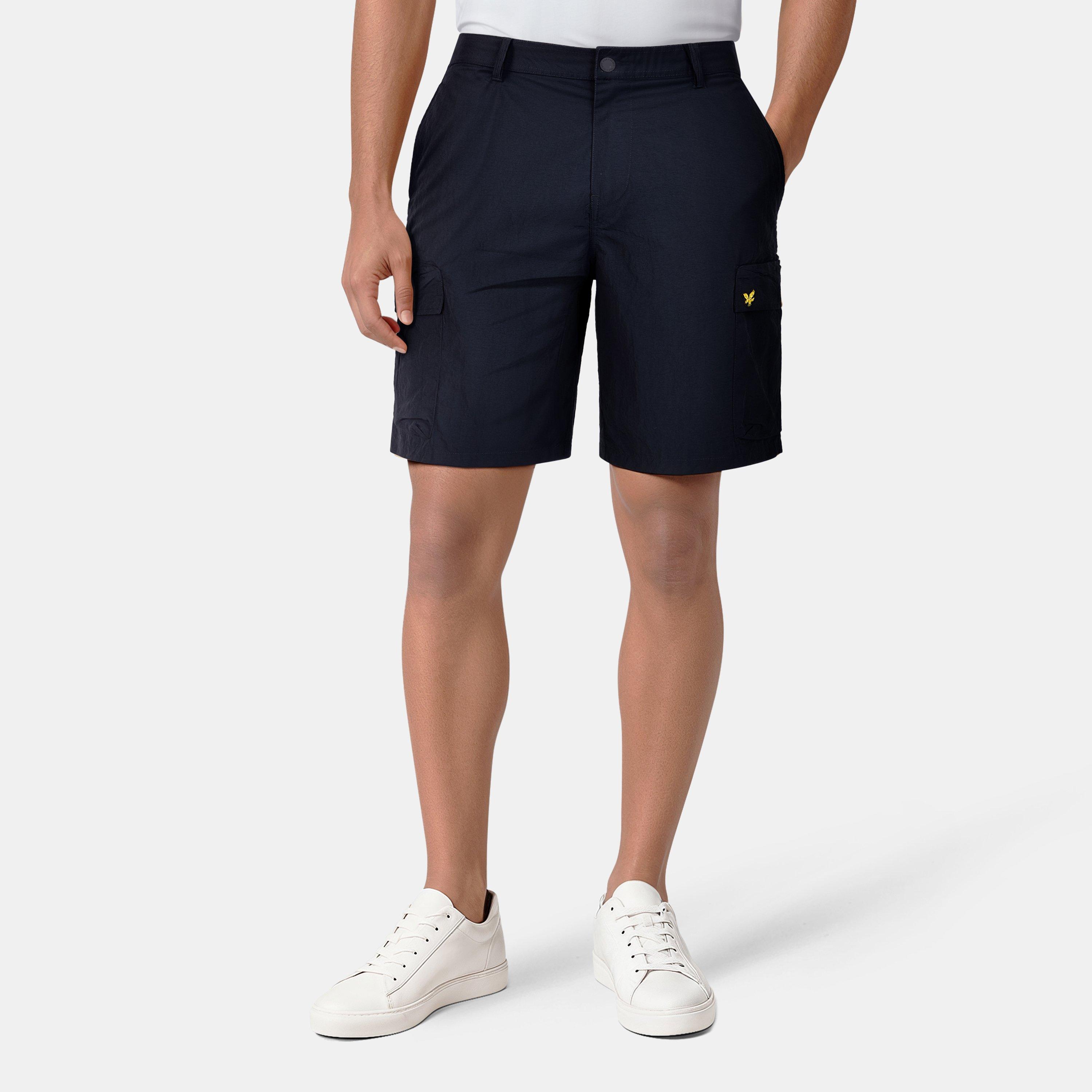 Dark Navy - Lyle and Scott - Men's Cargo Shorts - 3