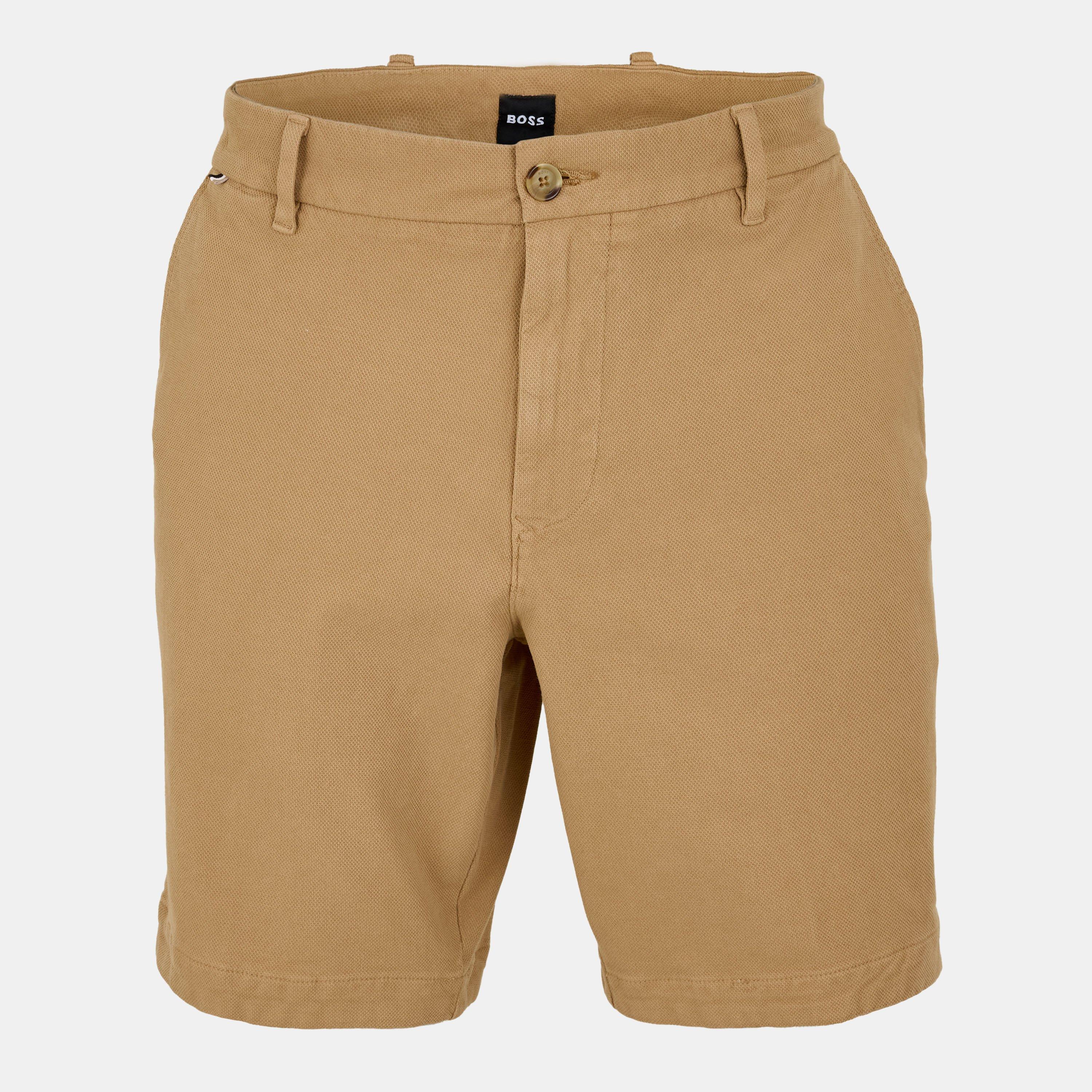 Boss Men's H-Slice Chino Shorts - Med Beige 260 - Small