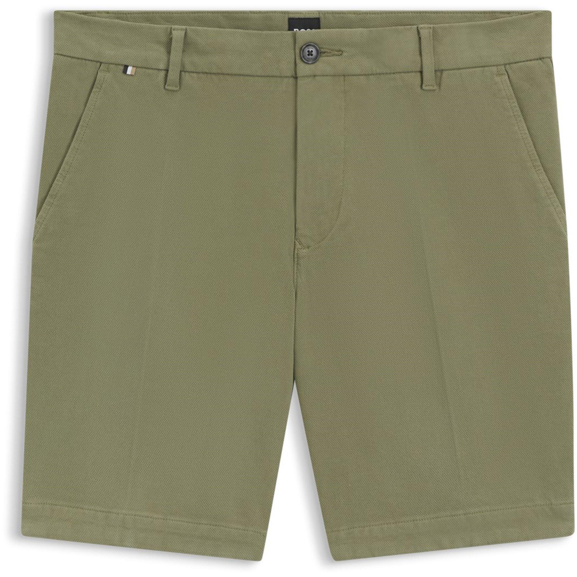 Boss Men's H-Slice Chino Shorts - Med Green 314 - Small