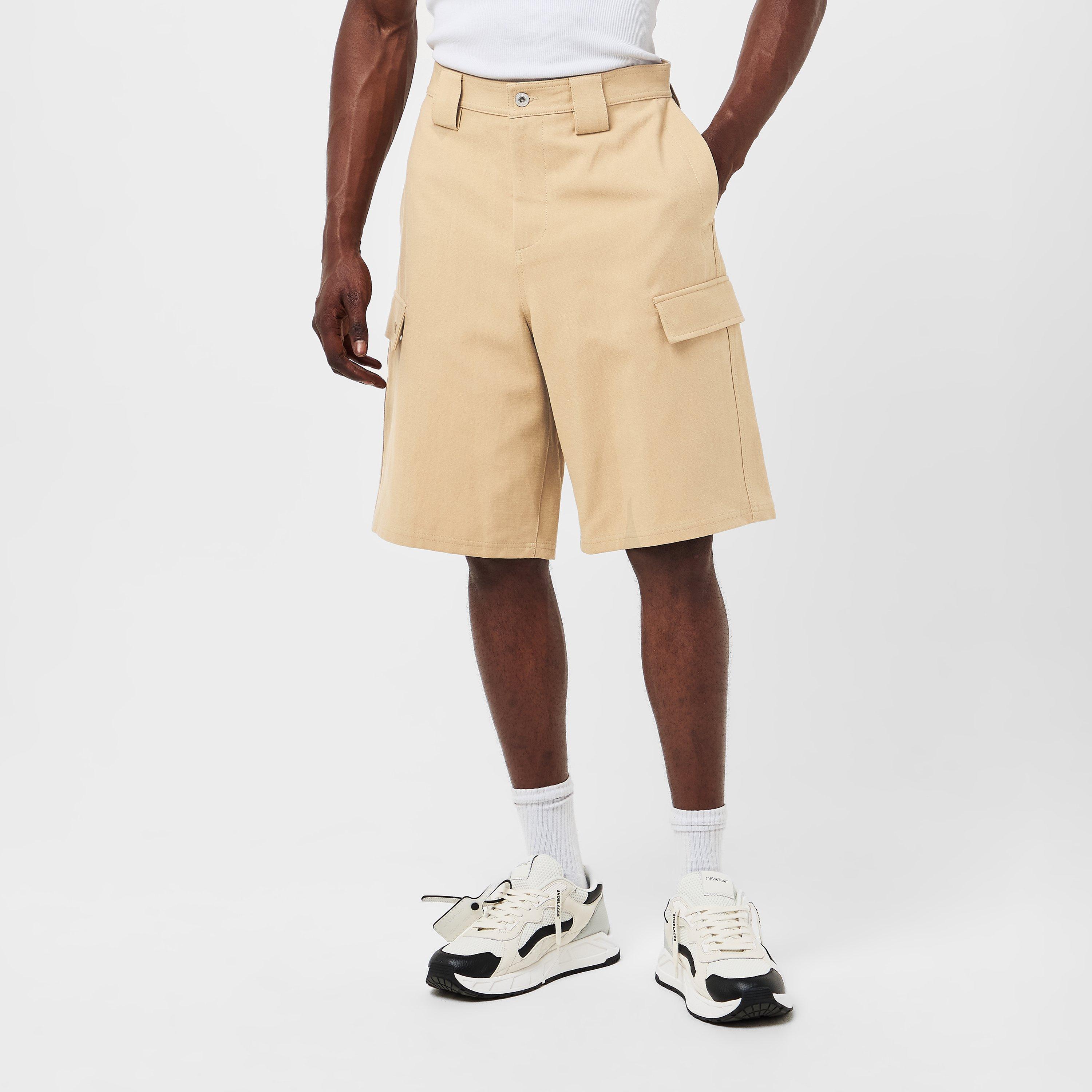 Sand - Off White - Men's Cargo Shorts - 3
