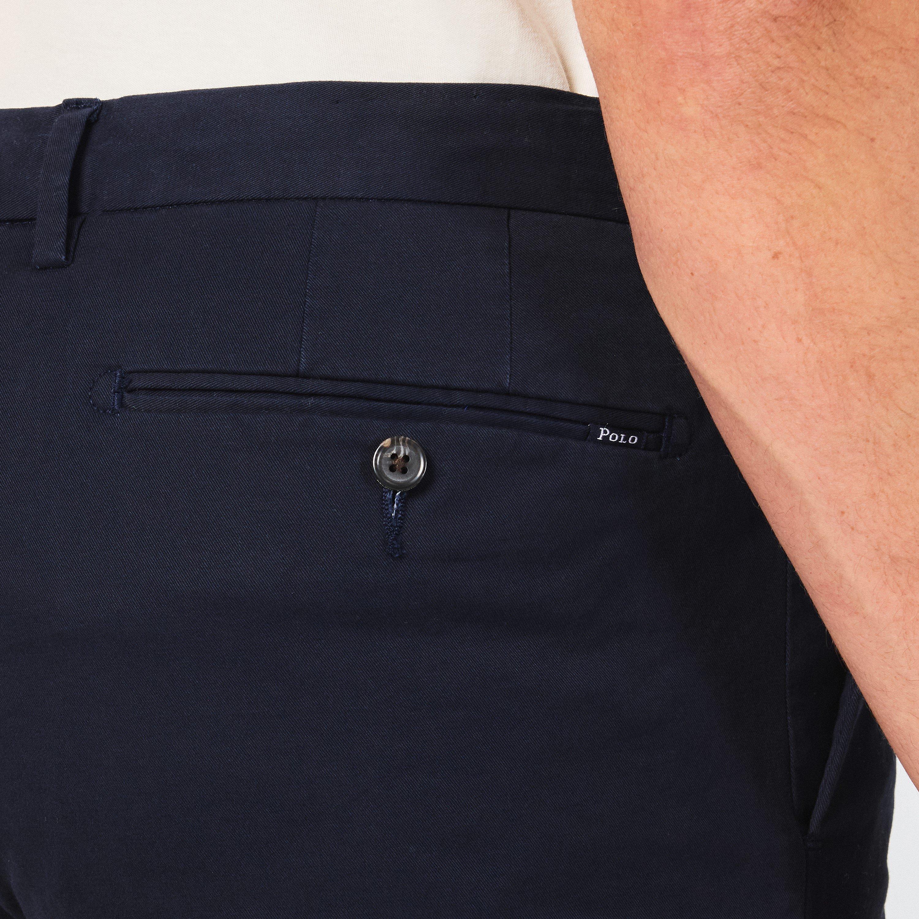 Aviator Navy - Polo Ralph Lauren - Men's Flat Front Chino Shorts - 5