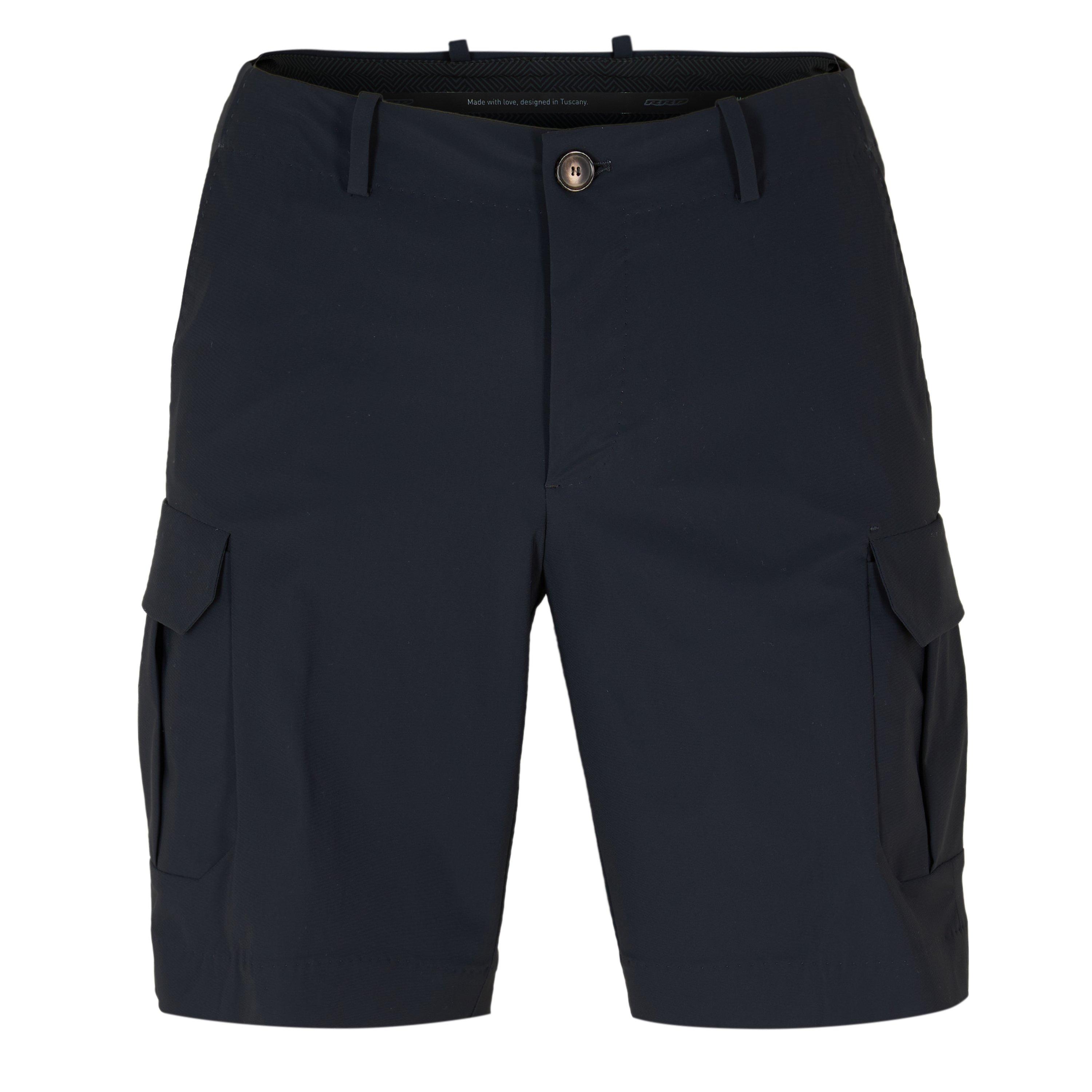 Blue/Black - Roberto Ricci Designs - Men's Cargo Shorts - 1