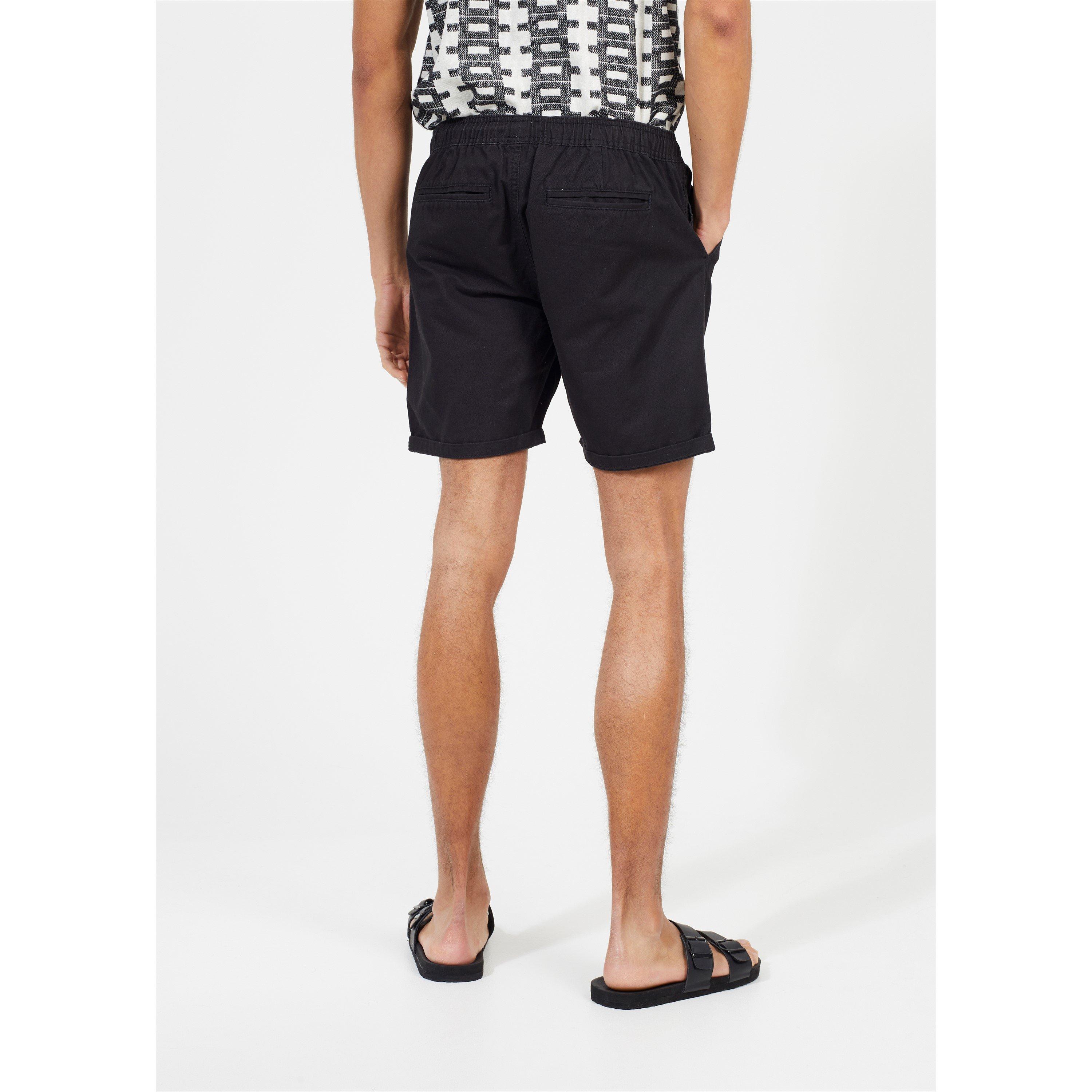 Schwarz - Brave Soul - Twill Chino Shorts - 3