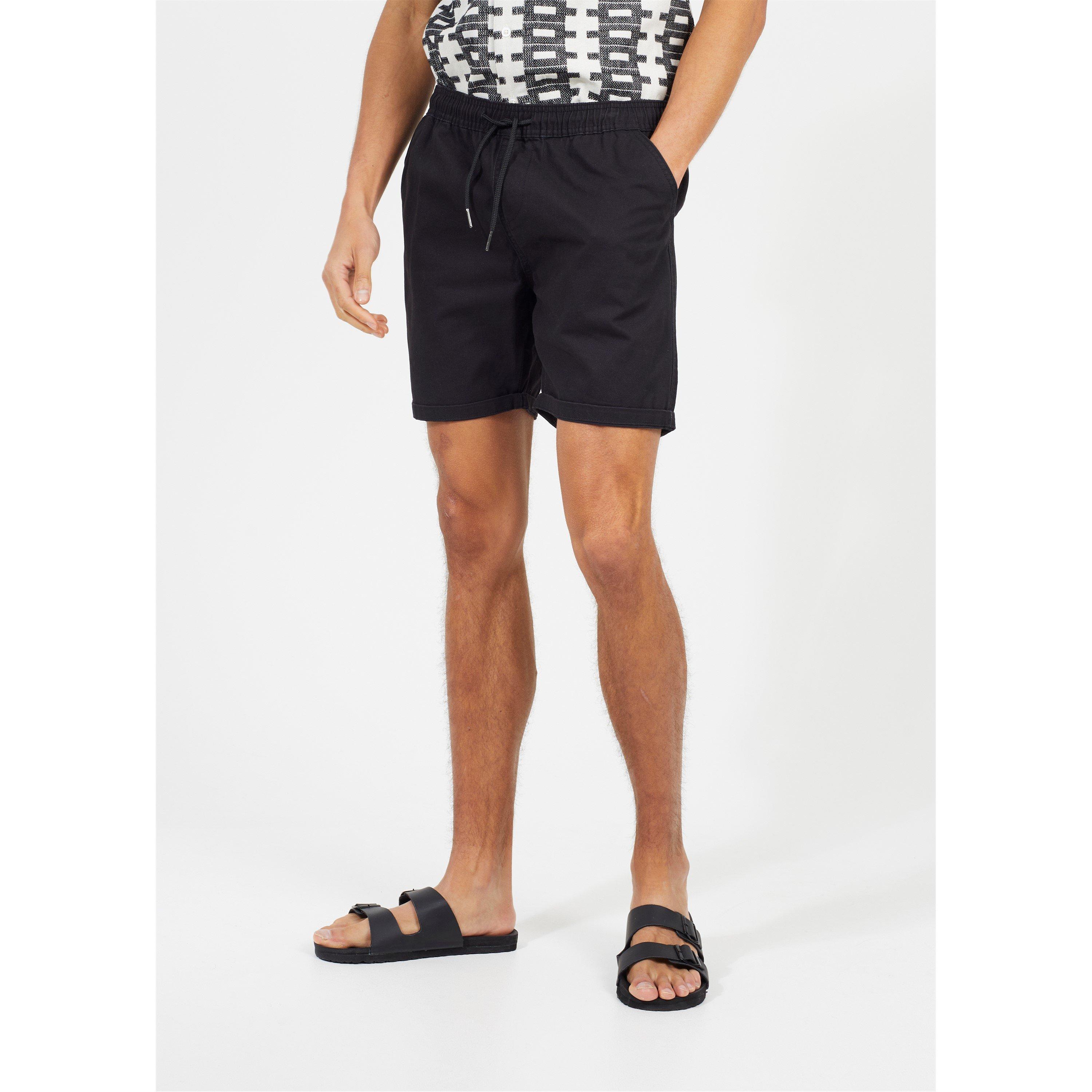 Schwarz - Brave Soul - Twill Chino Shorts - 4