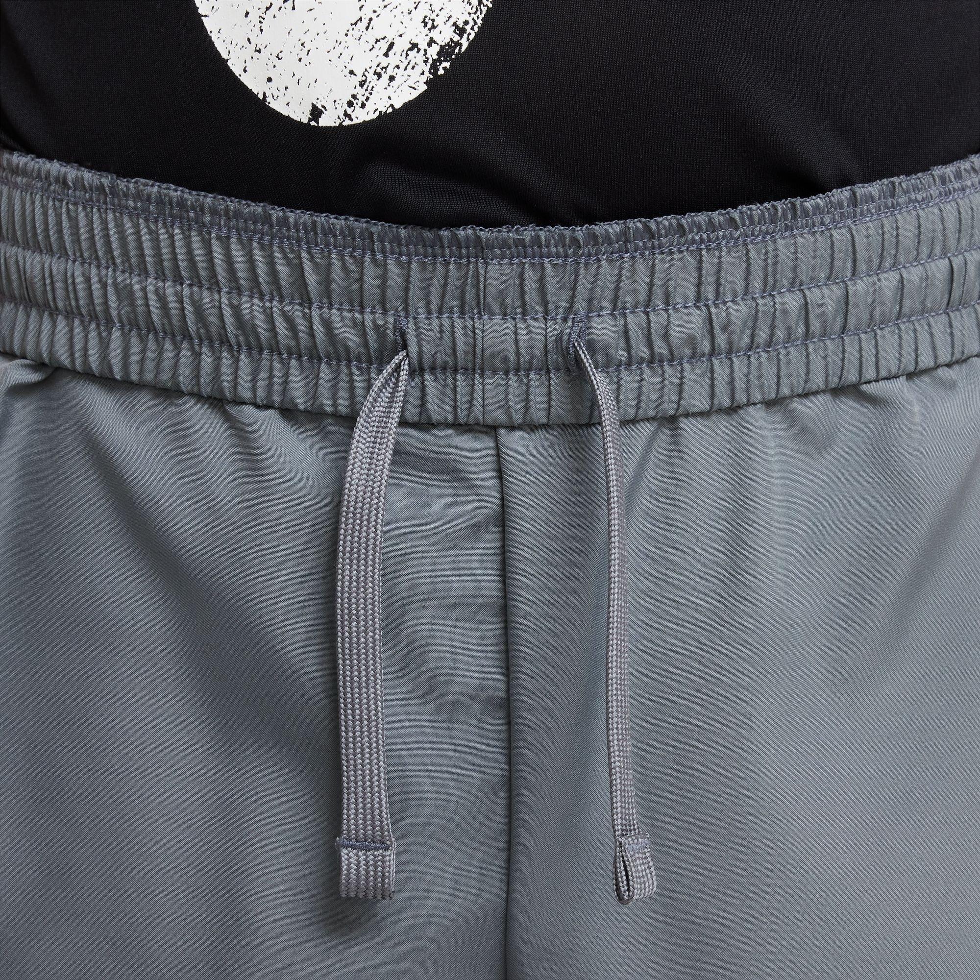 Smoke Grey/Wht - Nike - Kids' Performance Gym Shorts - 8