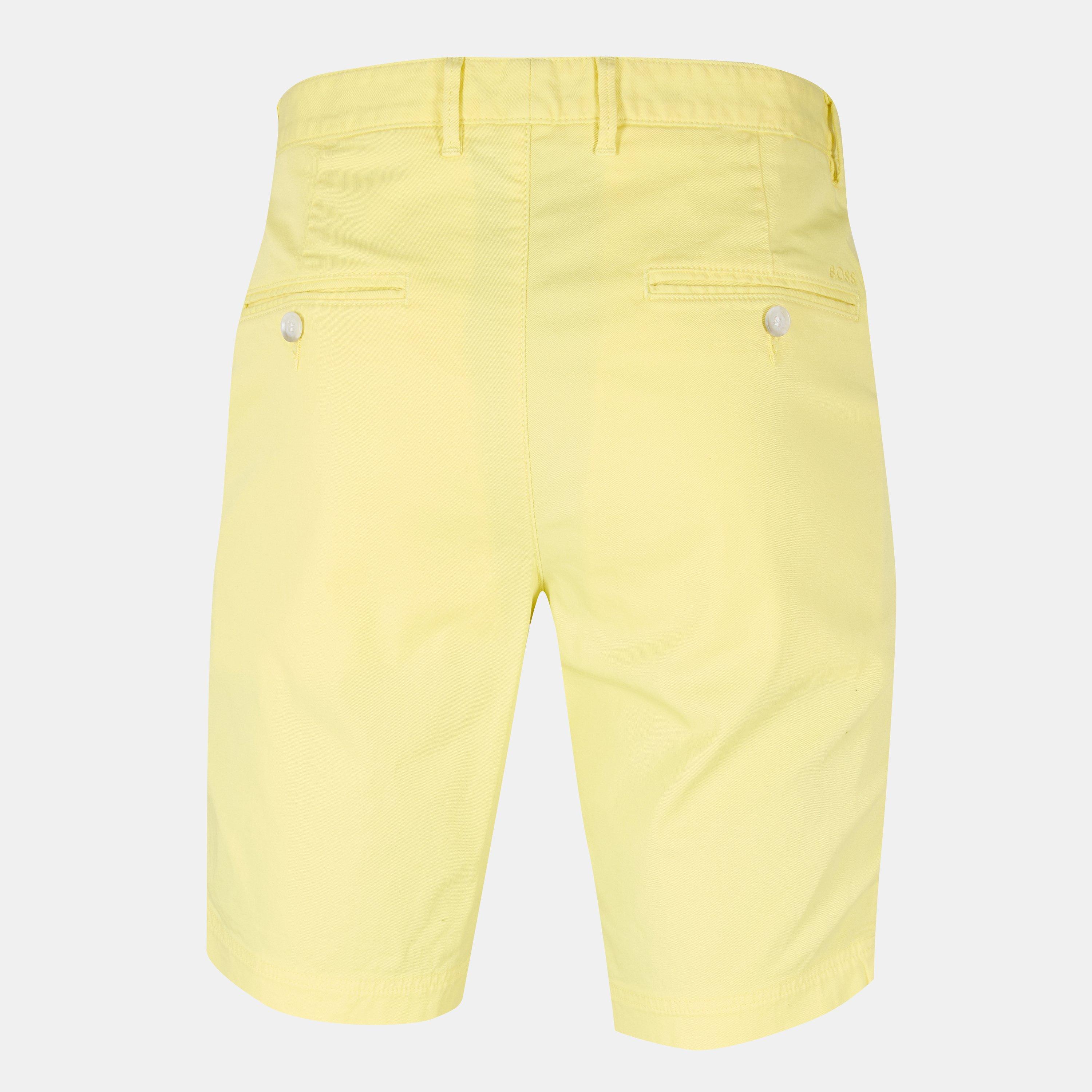 Bright Yellow - Boss - Men's Slice Chino Shorts - 2
