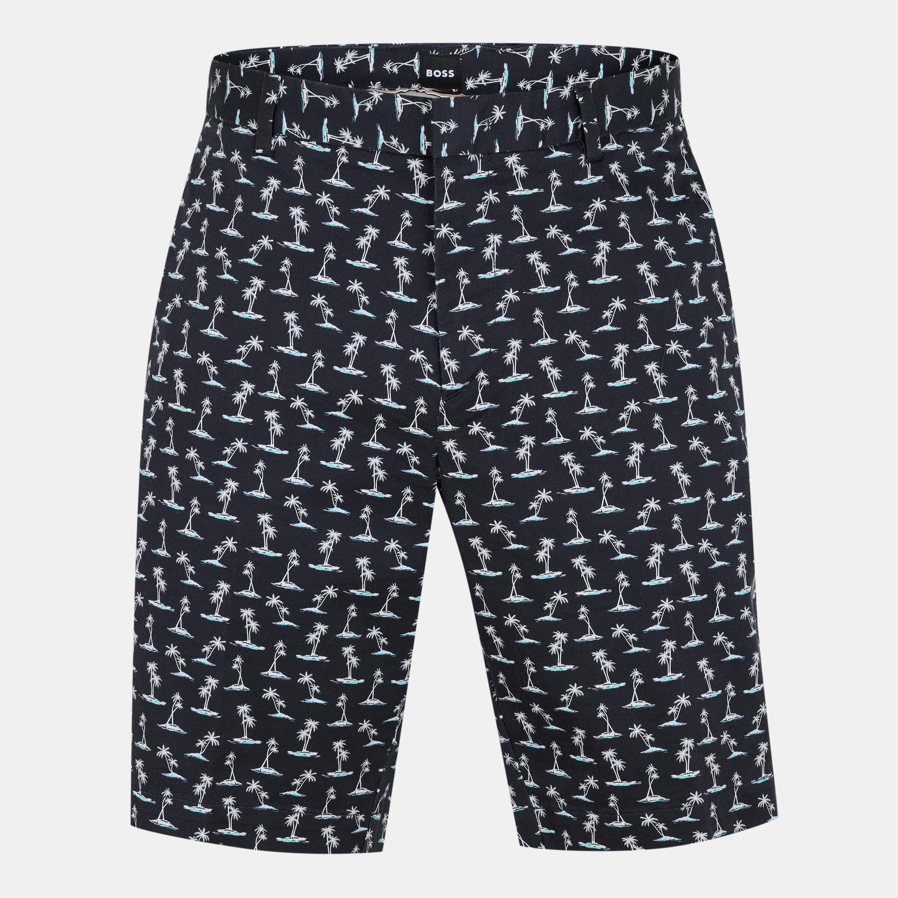 Boss Men's Sliceshort Chino Shorts - Pastel Blue - 30W R