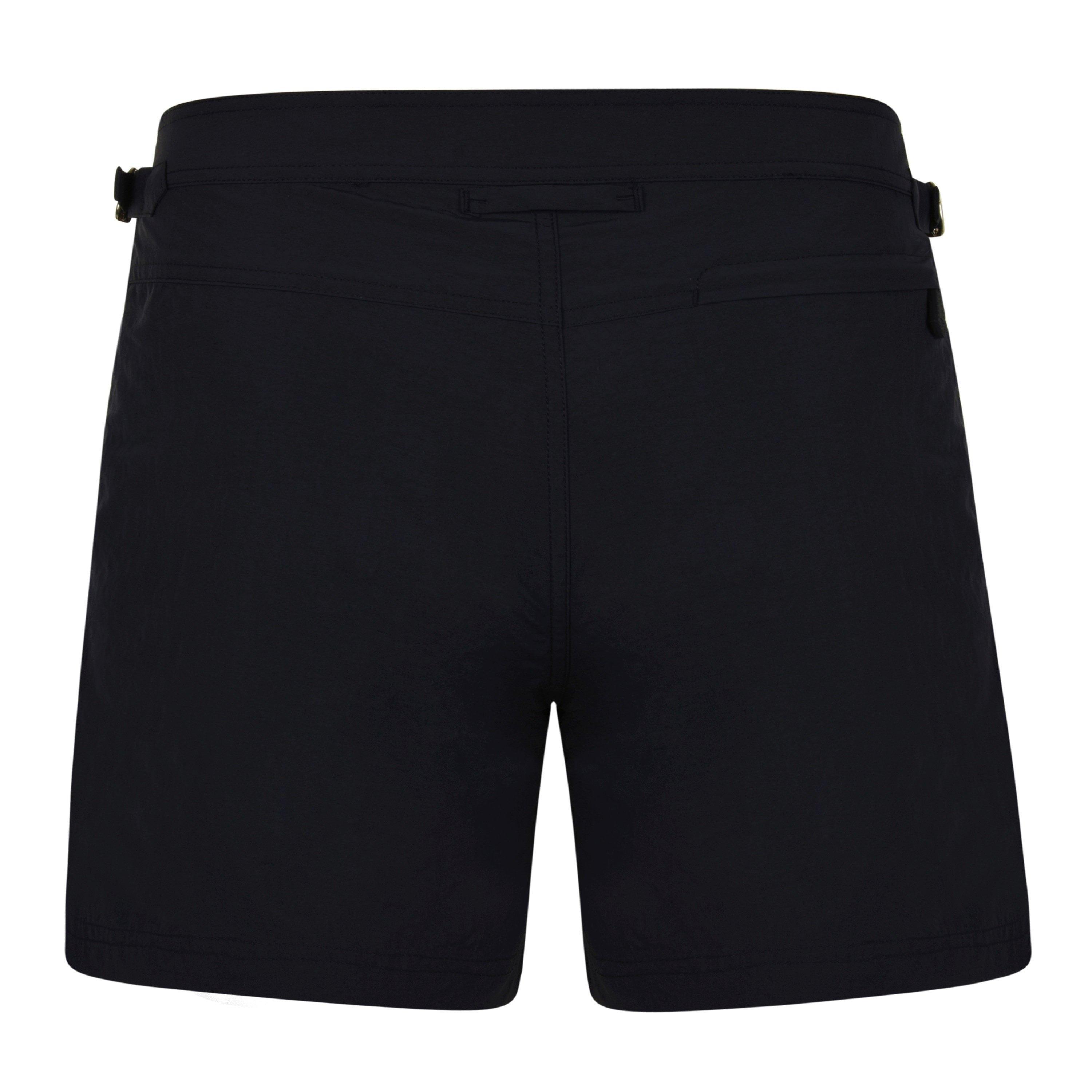 Black LB999 - Tom Ford - Compact Poplin Swim Shorts - 6