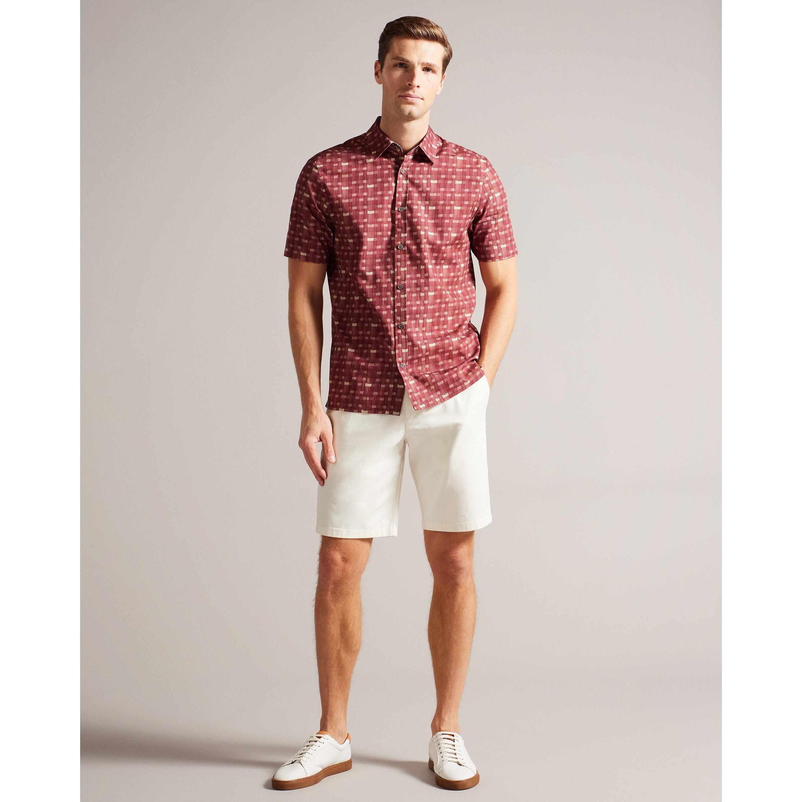 Bijela - Ted Baker - Men's Alscot Chino Shorts - 6