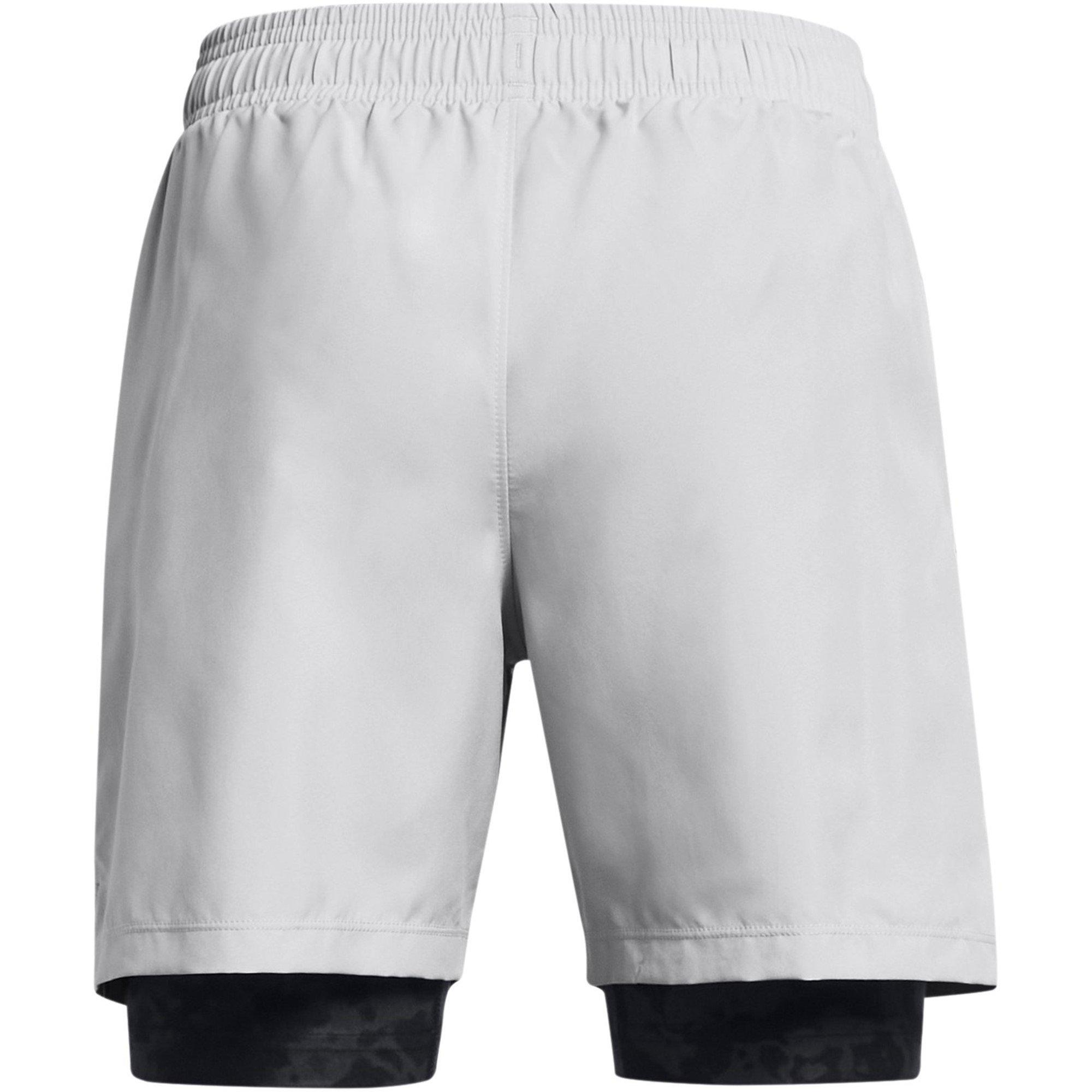Grey - Under Armour - Tech Woven Performance Gym Shorts - 2